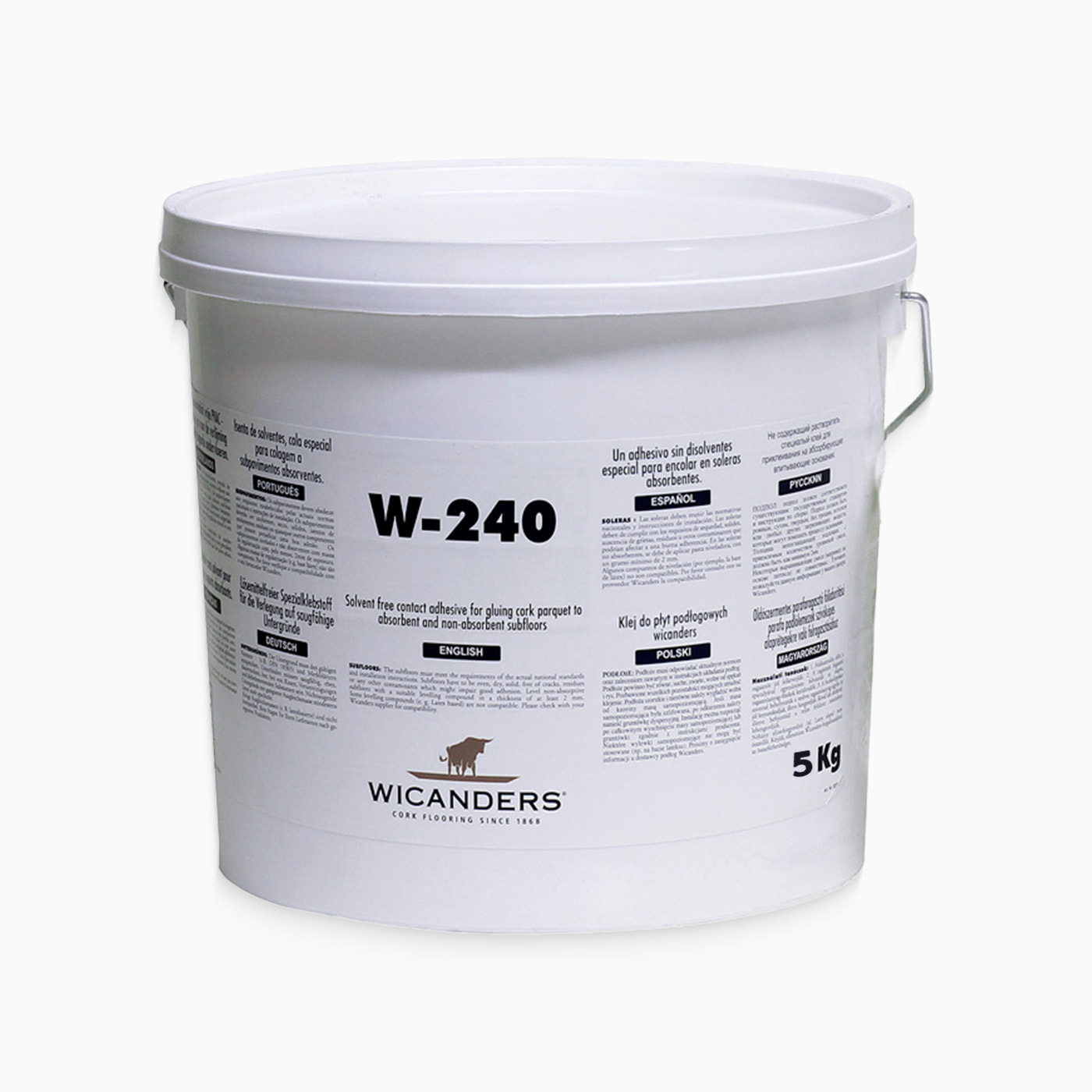 Wicanders Wise Kleber Dispersions-Kontaktklebstoff Latex W-240 5,0kg