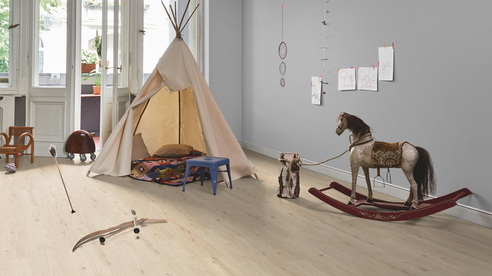 Parador Designboden Modular ONE Eiche Atmosphere geschliffen Authentische  Struktur mit Synchronstruktur
