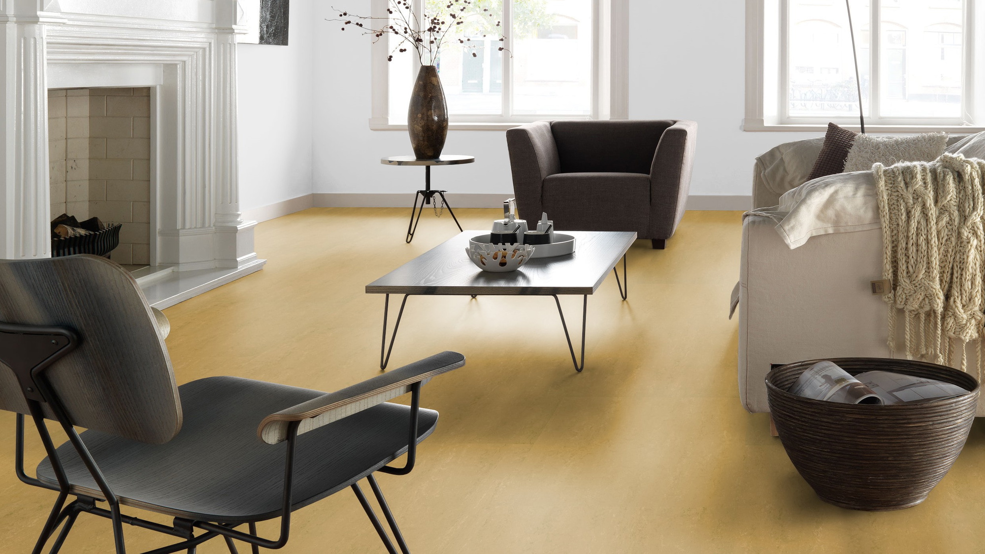 Forbo Flooring Linoleum Marmoleum Modular Accent Linseed t3768 Forbo Flooring Linoleum Marmoleum Modular Accent Linseed t3768