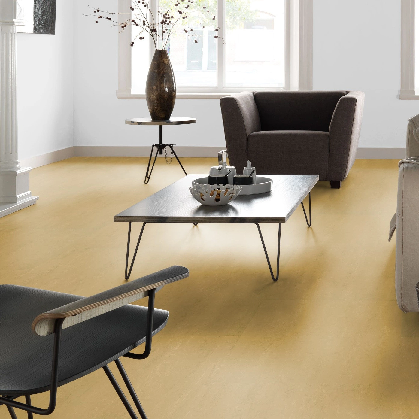 Forbo Flooring Linoleum Marmoleum Modular Accent Linseed t3768 Forbo Flooring Linoleum Marmoleum Modular Accent Linseed t3768