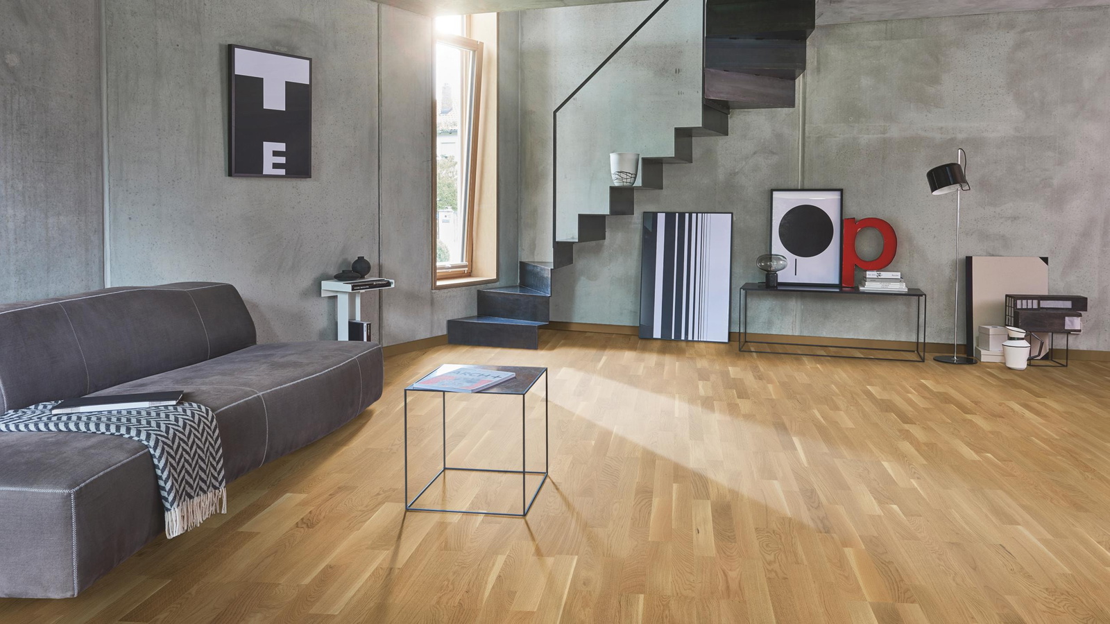 Milieubild Wohnzimmer im modernen Loft-Stil - Parador 1247126