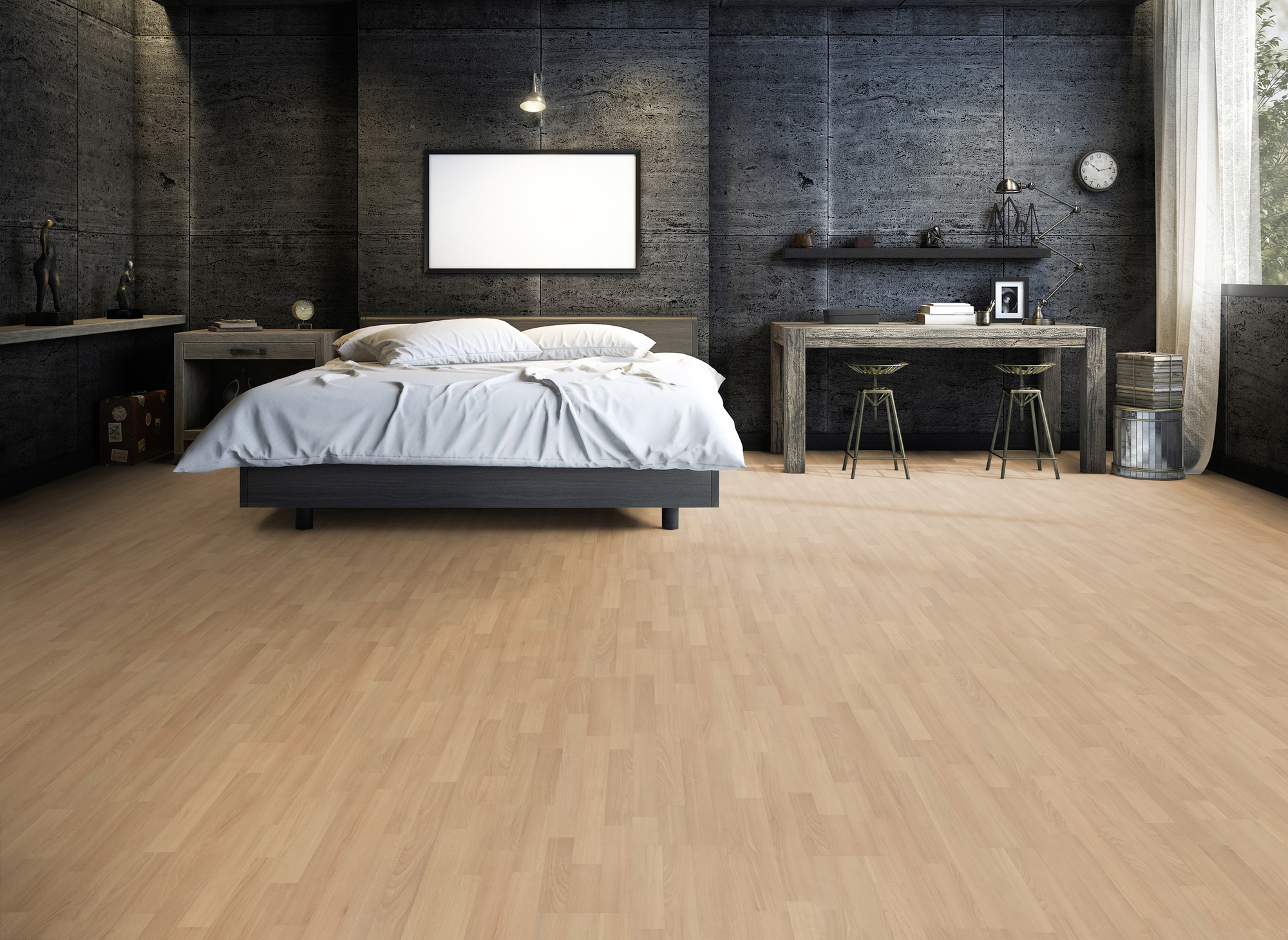 Friends by ter Hürne Laminat Buche Micaela Linear-Geporte Struktur Friends by ter Hürne Laminat Buche Micaela Linear-Geporte Struktur