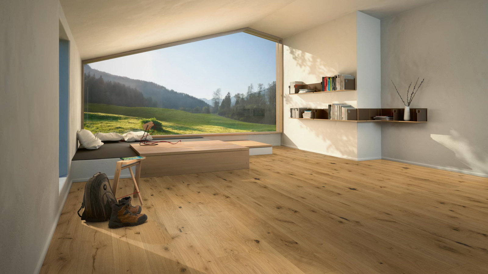 Milieubild Moderne Hütte mit Blick in die Natur - Parador 1748897