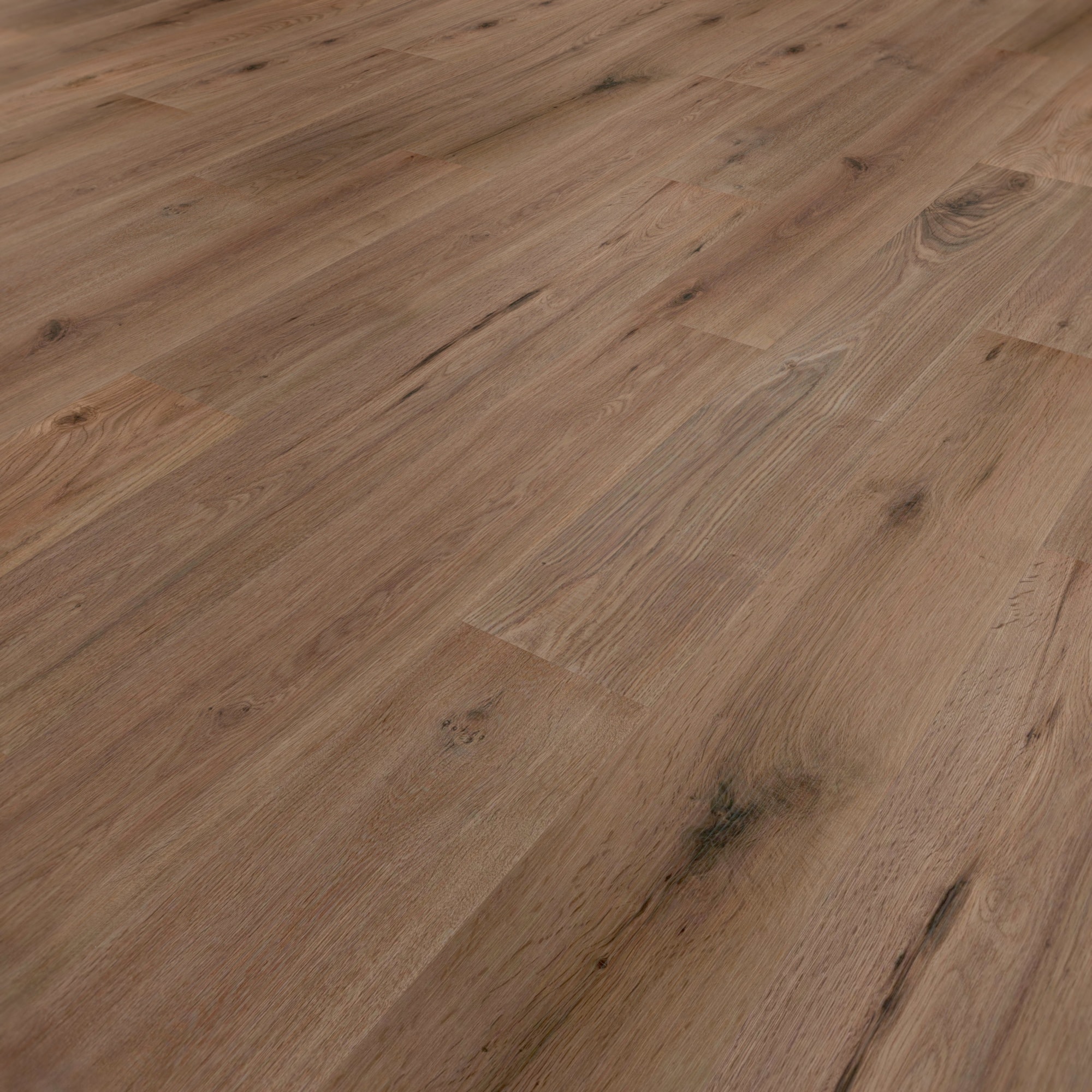 Perspektivische Ansicht - wineo HDF Klick-Bioboden PURLINE wineo 1000 wood L Strong Oak Cappuccino Perspektivische Ansicht - wineo MLP303R
