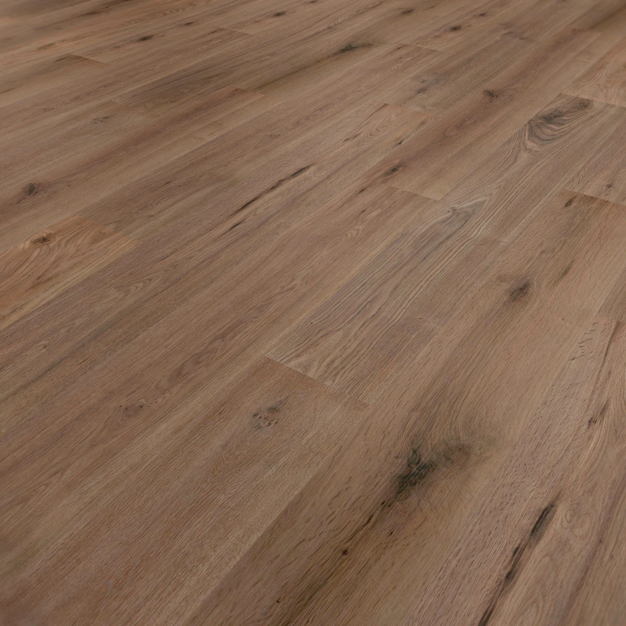 Perspektivische Ansicht - wineo HDF Klick-Bioboden PURLINE wineo 1000 wood L Strong Oak Cappuccino Perspektivische Ansicht - wineo MLP303R
