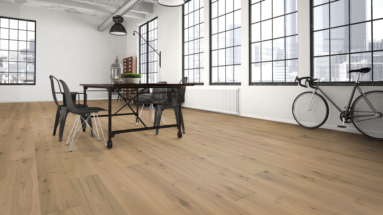 Milieubild Wohnzimmer im industriellen Stil - Bennett & Jones 1148010915