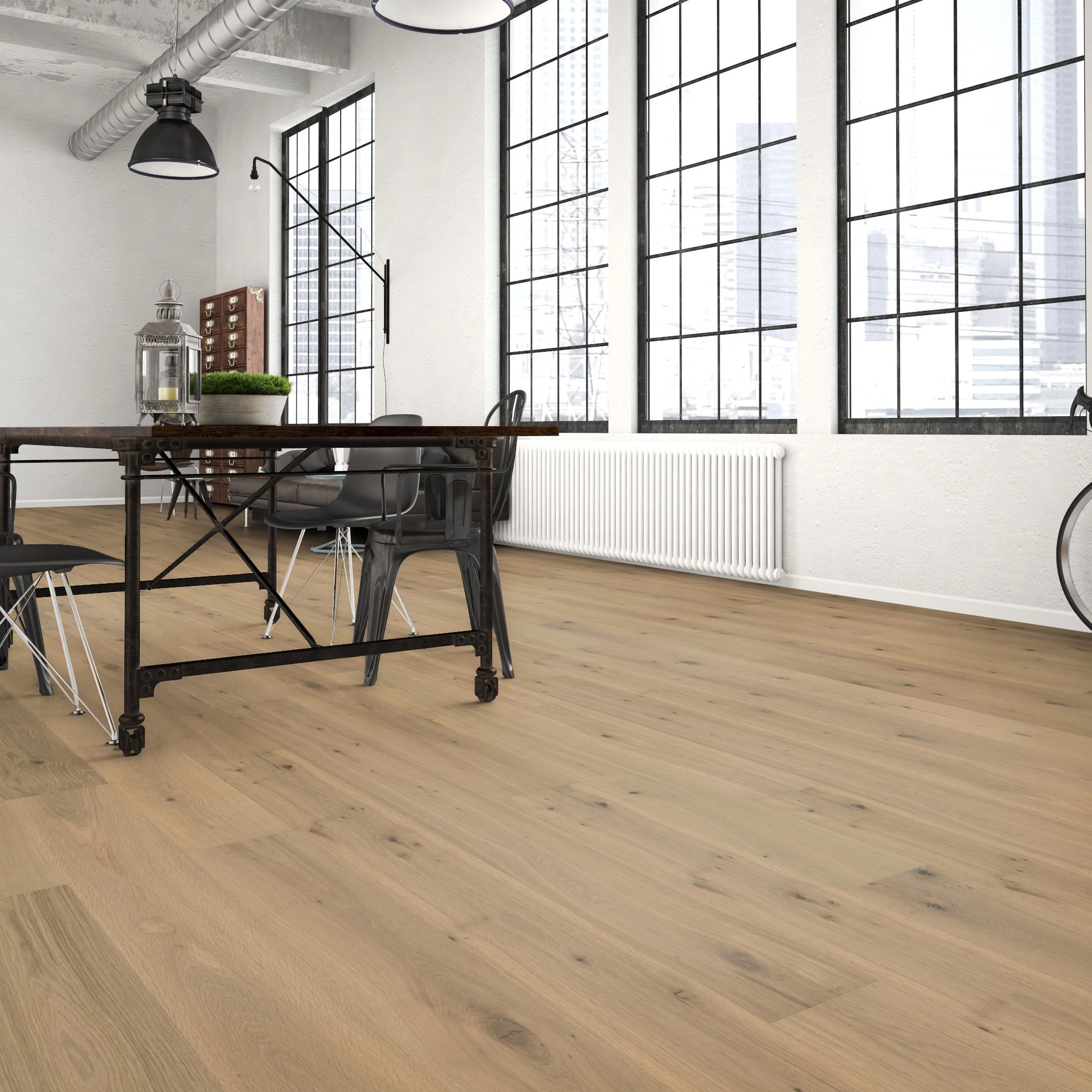 Milieubild Wohnzimmer im industriellen Stil - Bennett & Jones Parkett Britain's Finest Oak No.26 Bath Milieubild Wohnzimmer im industriellen Stil - Bennett & Jones 1148010915