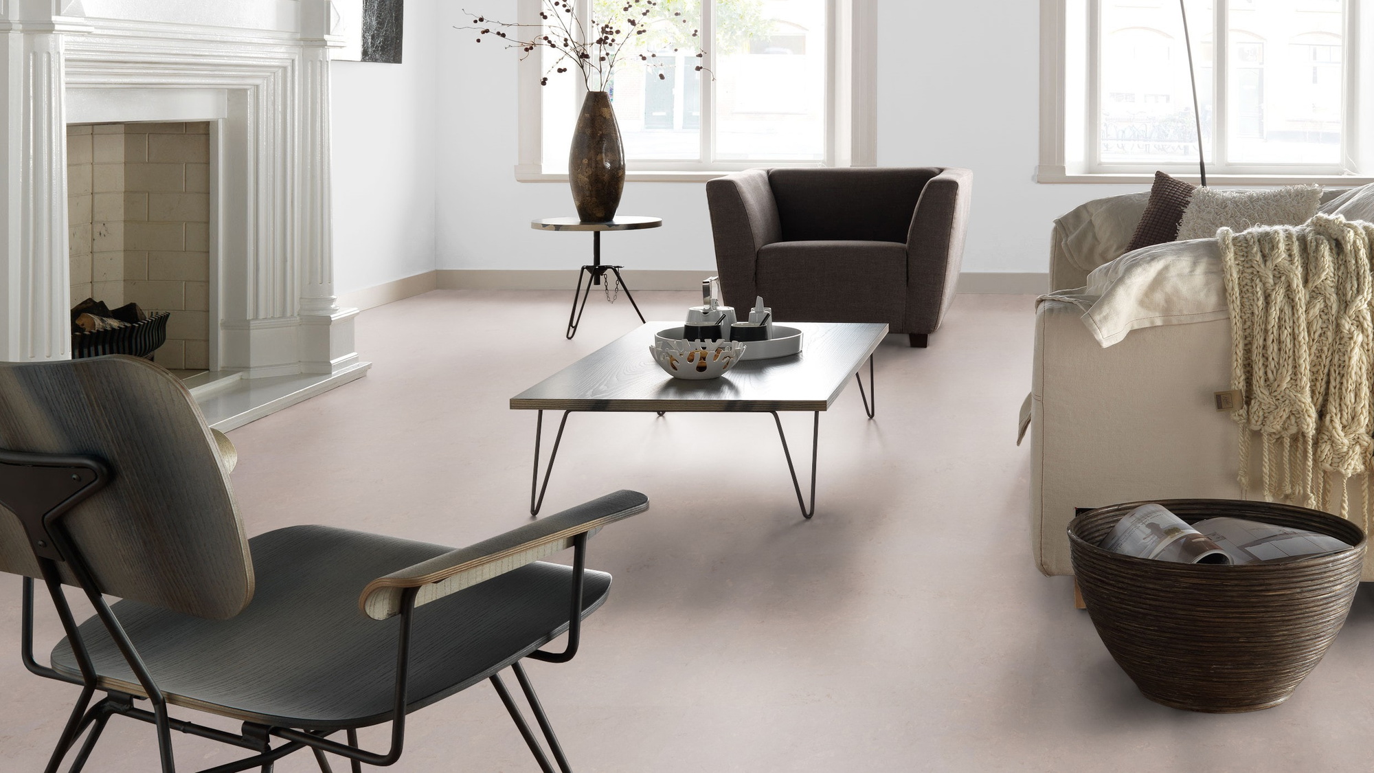 Forbo Flooring Linoleum Marmoleum Modular Neutral Moon Rock t3717 Forbo Flooring Linoleum Marmoleum Modular Neutral Moon Rock t3717
