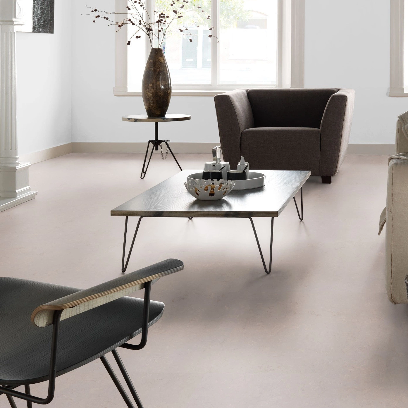 Forbo Flooring Linoleum Marmoleum Modular Neutral Moon Rock t3717 Forbo Flooring Linoleum Marmoleum Modular Neutral Moon Rock t3717