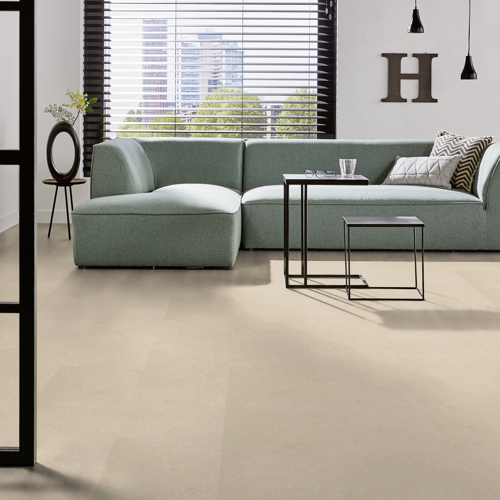 Forbo Flooring Linoleum Marmoleum Click Cloudy Sand 333711 Forbo Flooring Linoleum Marmoleum Click Cloudy Sand 333711