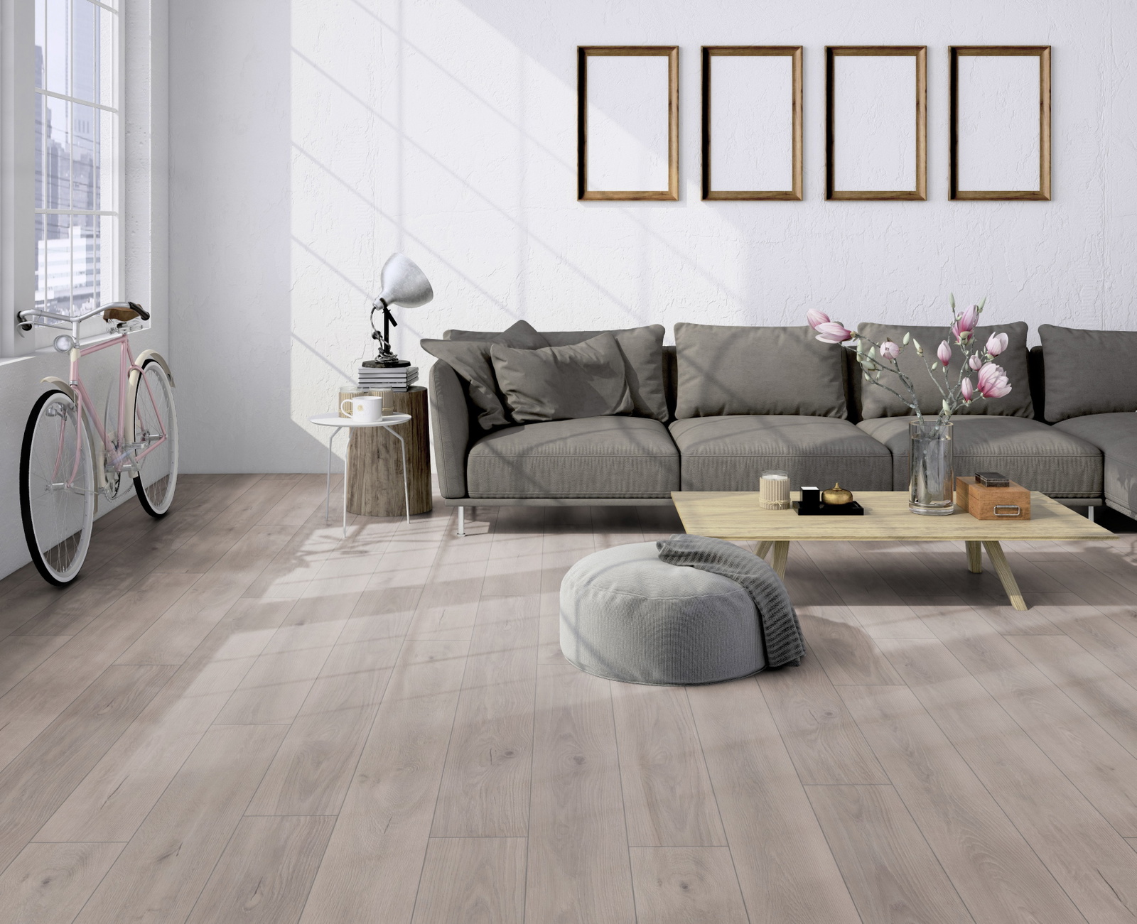 Friends by ter Hürne Laminat Eiche Felipe 265 Linear-Gebürstete Struktur