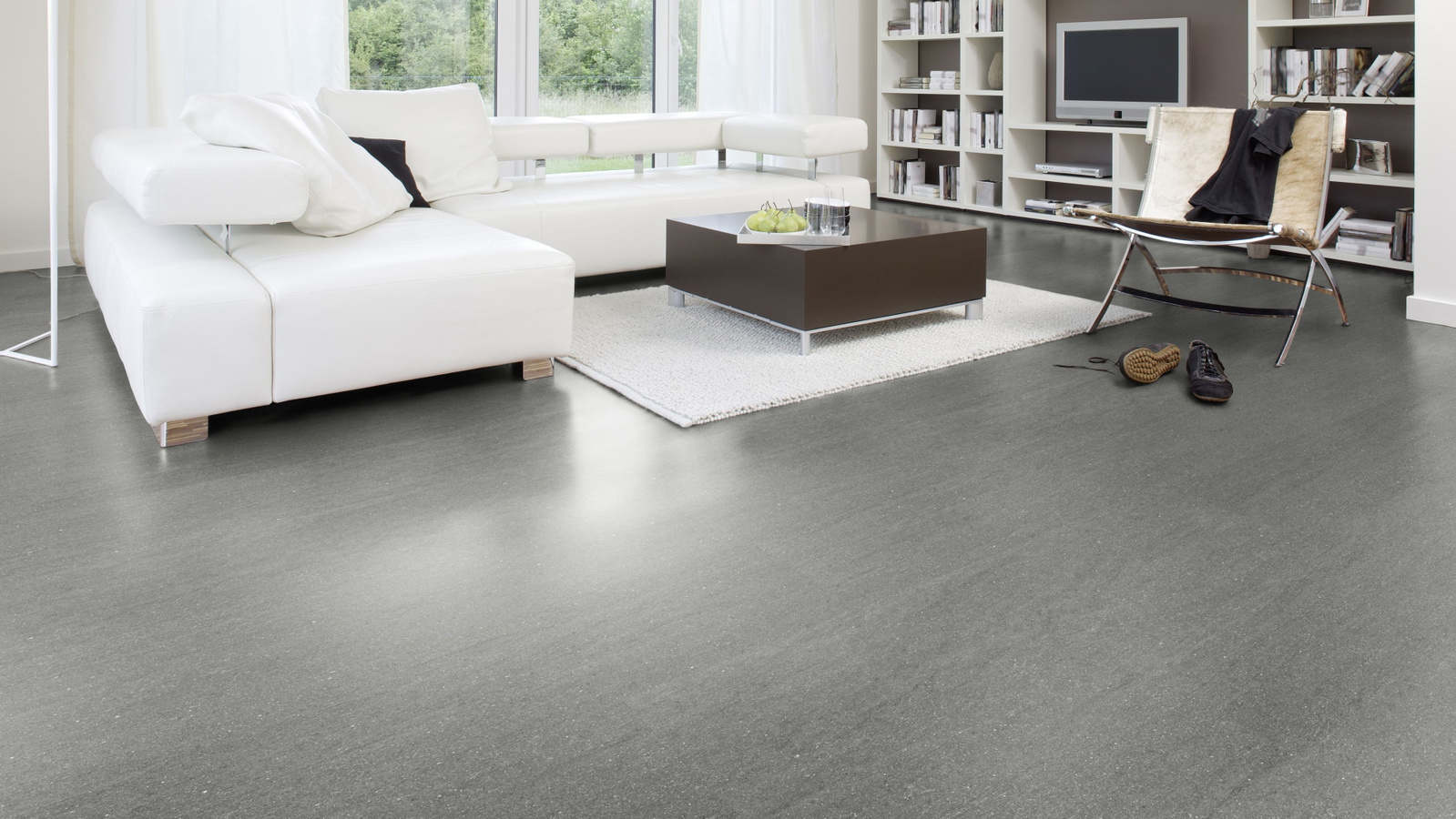 Milieubild Modernes Wohnzimmer mit Wohnlandschaft - Wicanders Wise 80003899