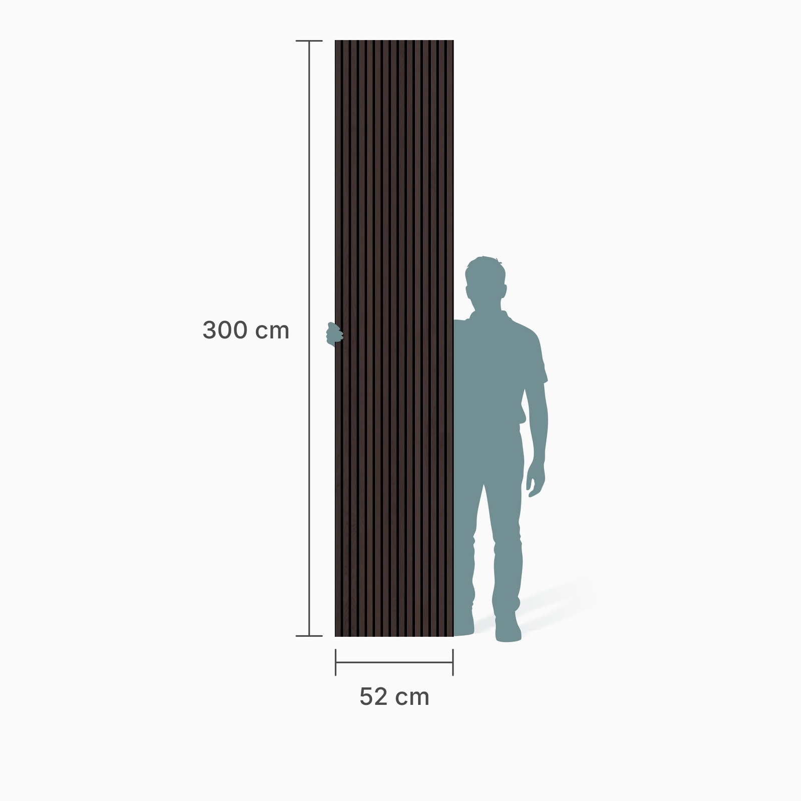 ter Hürne Akustikpaneel SilentDesign 1-Side Collection Eiche Elbe Natur-Geölt 3.000mm
