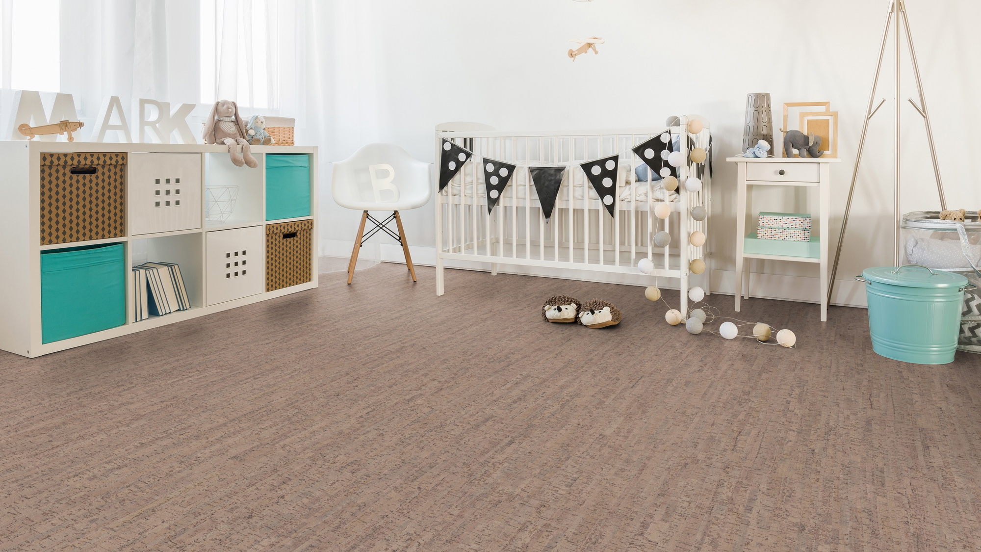 Milieubild Kinderzimmer mit weißer Krippe - Wicanders Wise 80001285