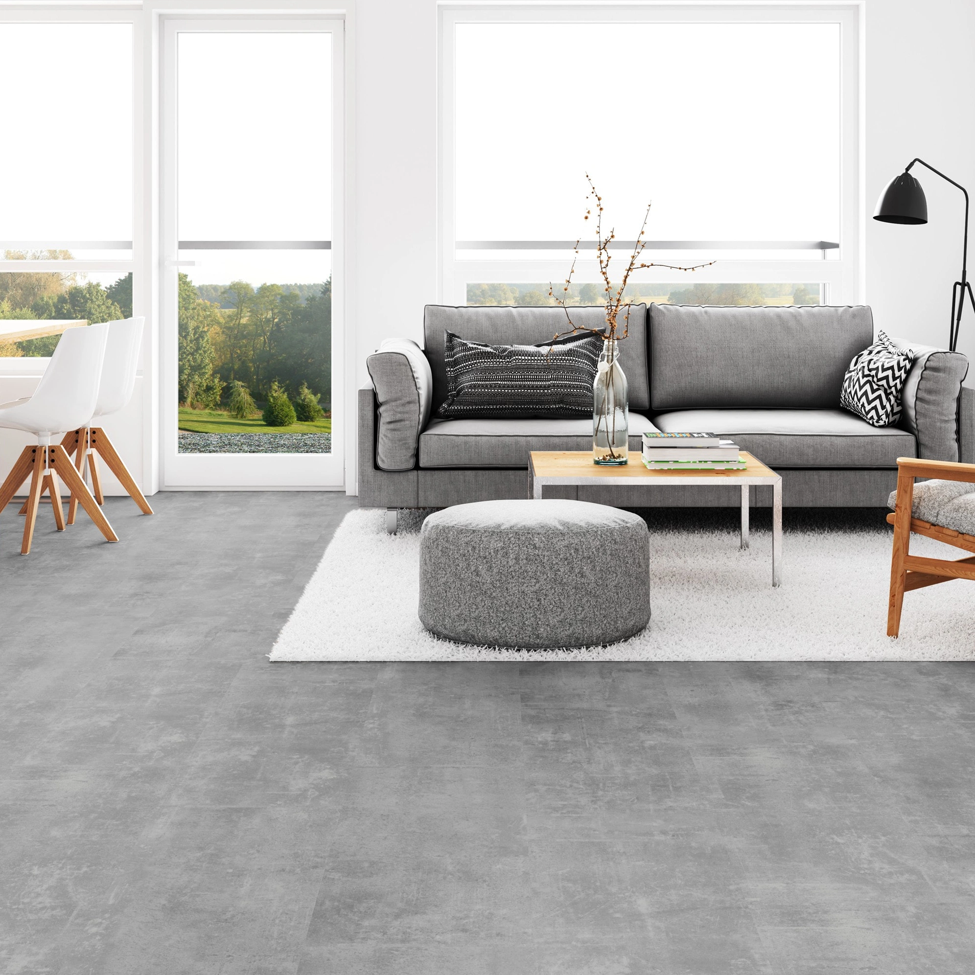 Tarkett Rigid Klick-Designboden iD Evolution Rigid Home Patina Concrete Middle Grey Tarkett Rigid Klick-Designboden iD Evolution Rigid Home Patina Concrete Middle Grey