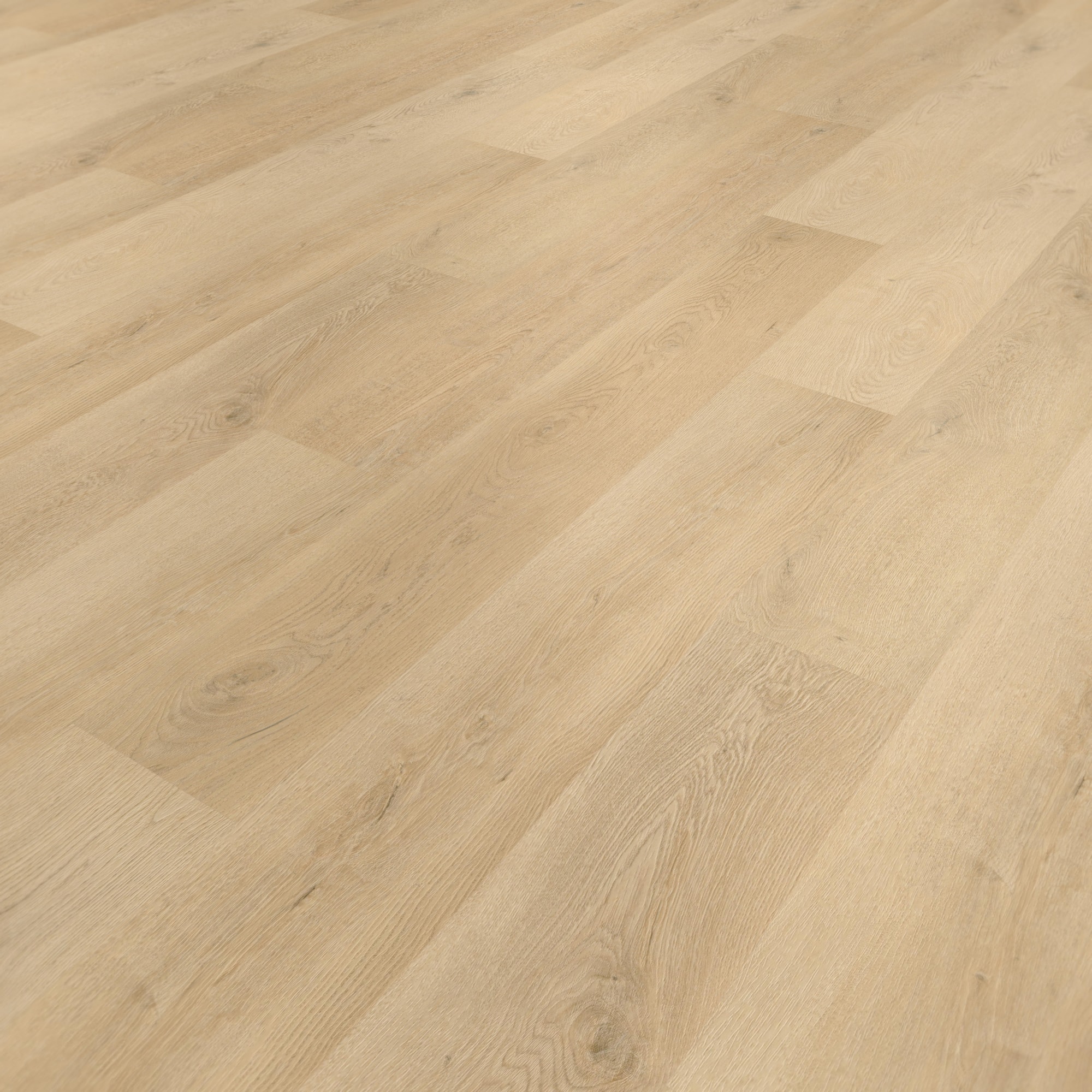 Perspektivische Ansicht - wineo Klebe-Vinyl wineo 400 wood L Plain Oak Beige Perspektivische Ansicht - wineo DB281WL