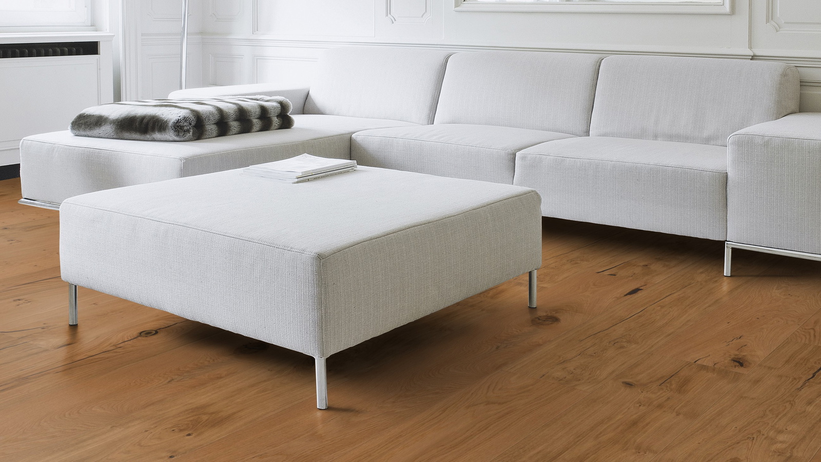 Wicanders Parkett Essential Rotterdam XXL RW04475 Extra Rustikal Gebürstete Struktur Natur-Geölt