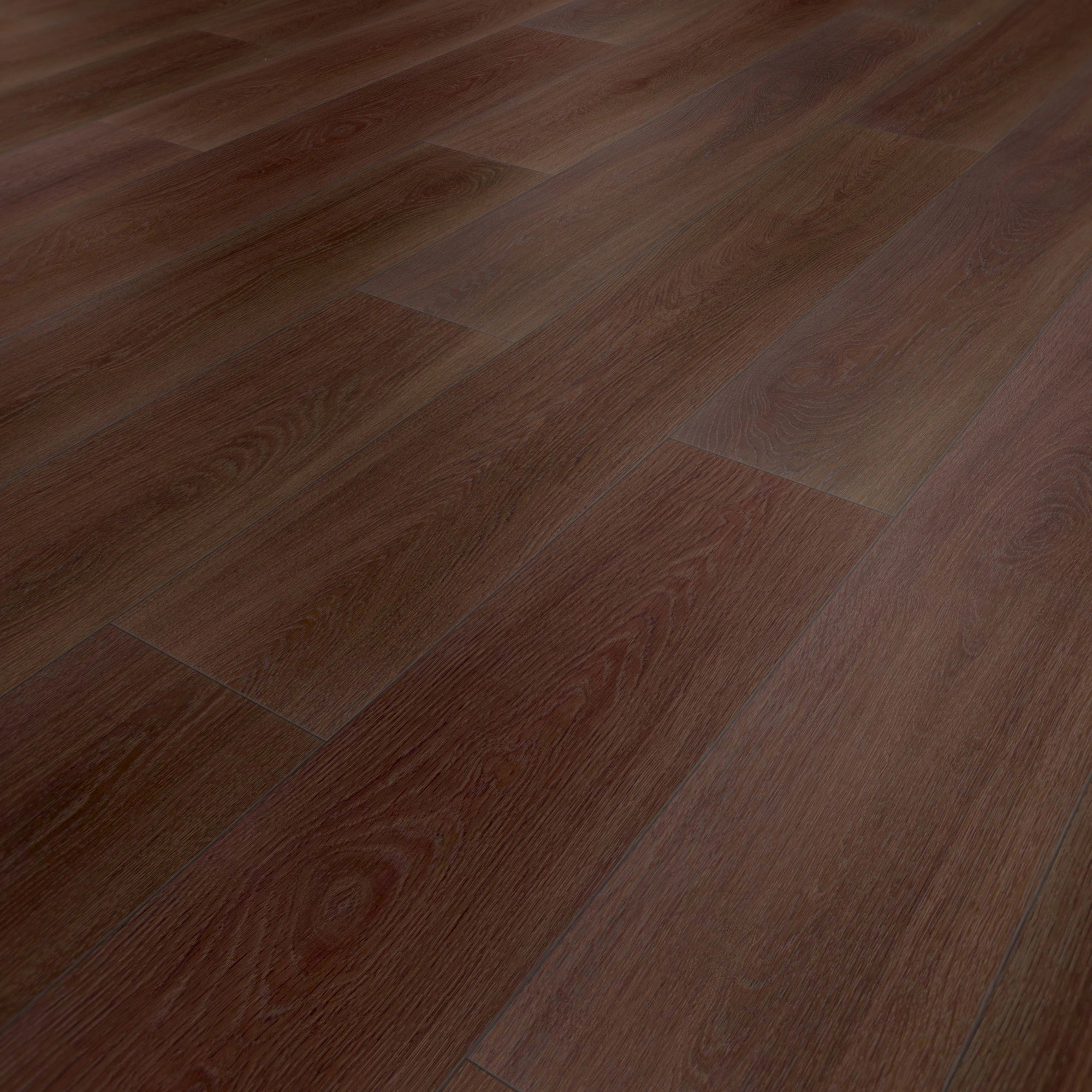 Perspektivische Ansicht - wineo Klick-Bioboden PURLINE wineo 1000 wood XL Calm Oak Mocca Perspektivische Ansicht - wineo PLC307R