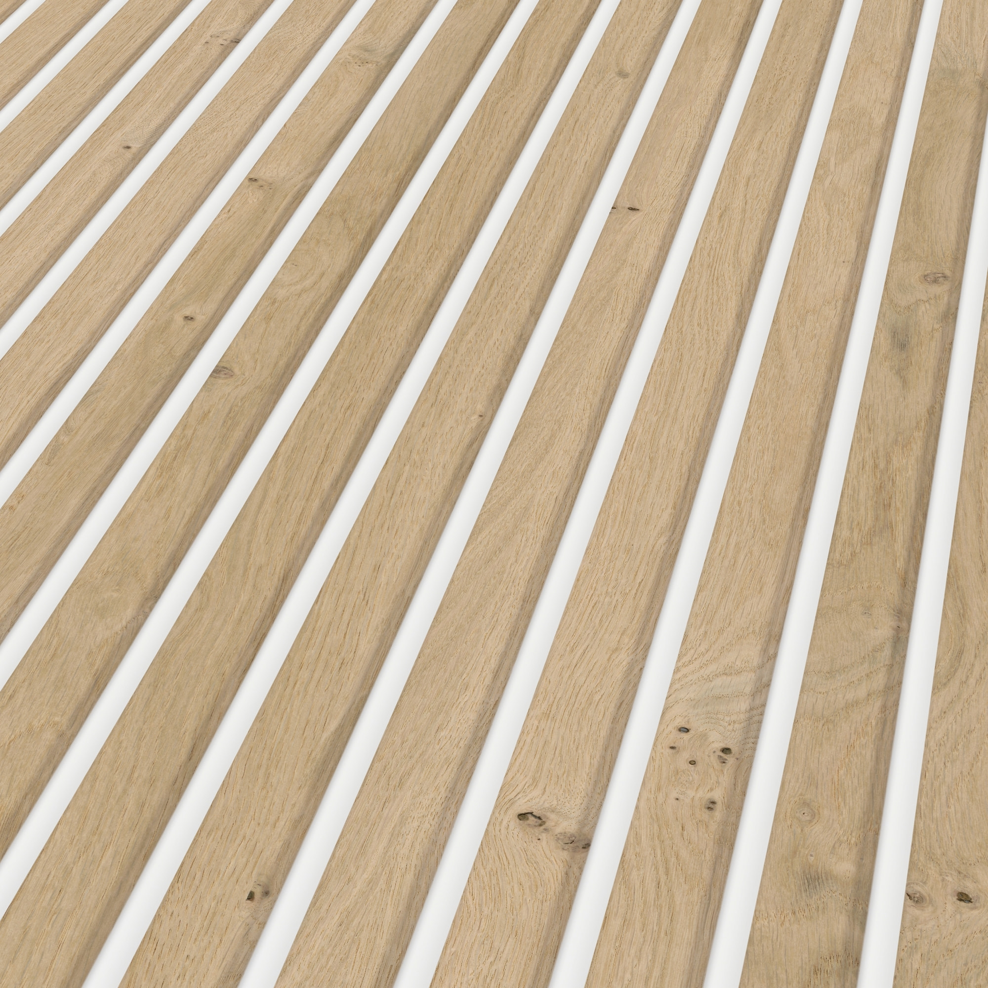 ter Hürne Dekorpaneel UniqueDesign Linear Edition Eiche sand - kristallweiß 400 Matt-Lackiert 2.600mm ter Hürne Dekorpaneel UniqueDesign Linear Edition Eiche sand - kristallweiß 400 Matt-Lackiert 2.600mm