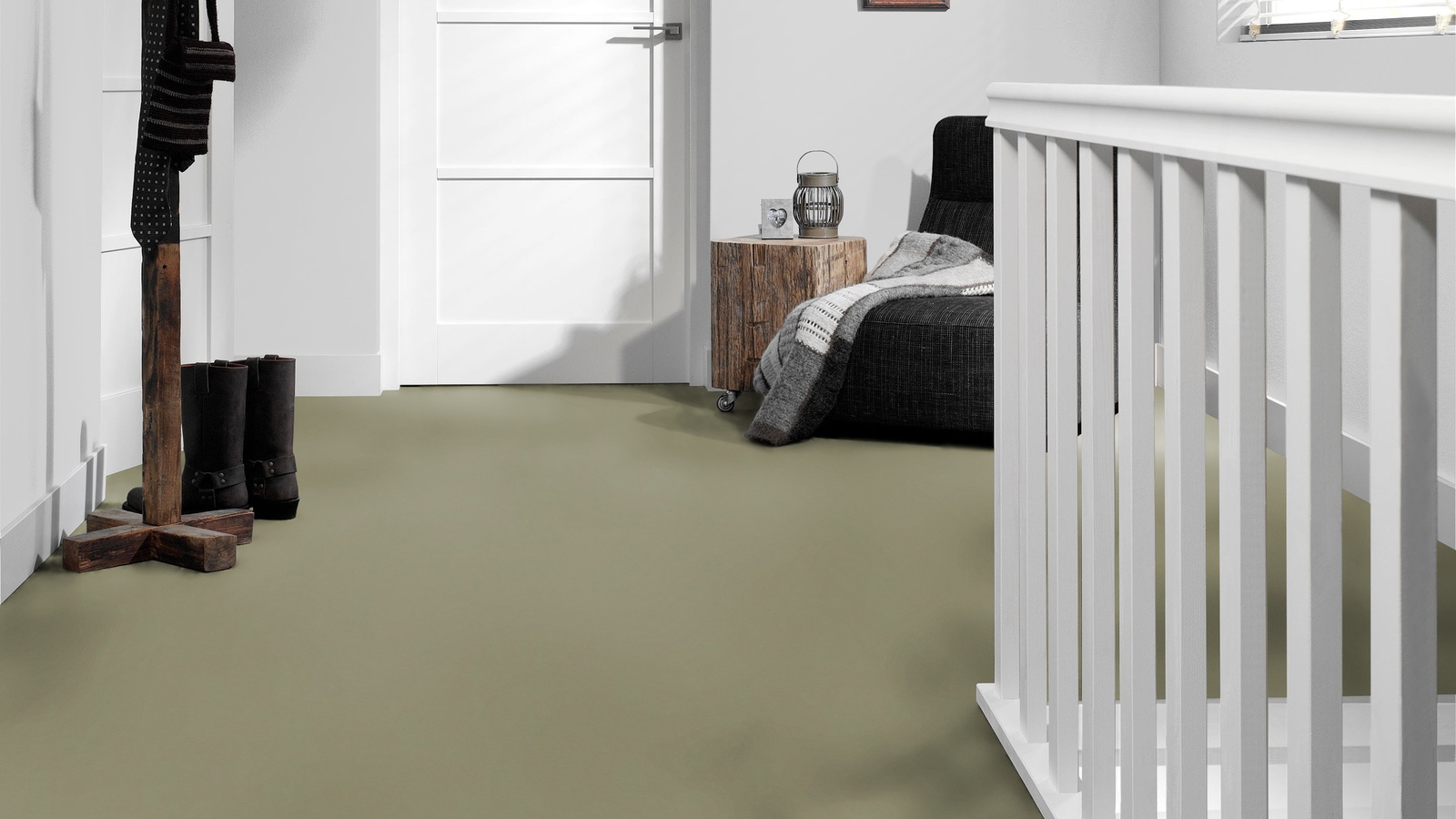 Forbo Flooring Linoleum Marmoleum Click Rosemary Green 333355