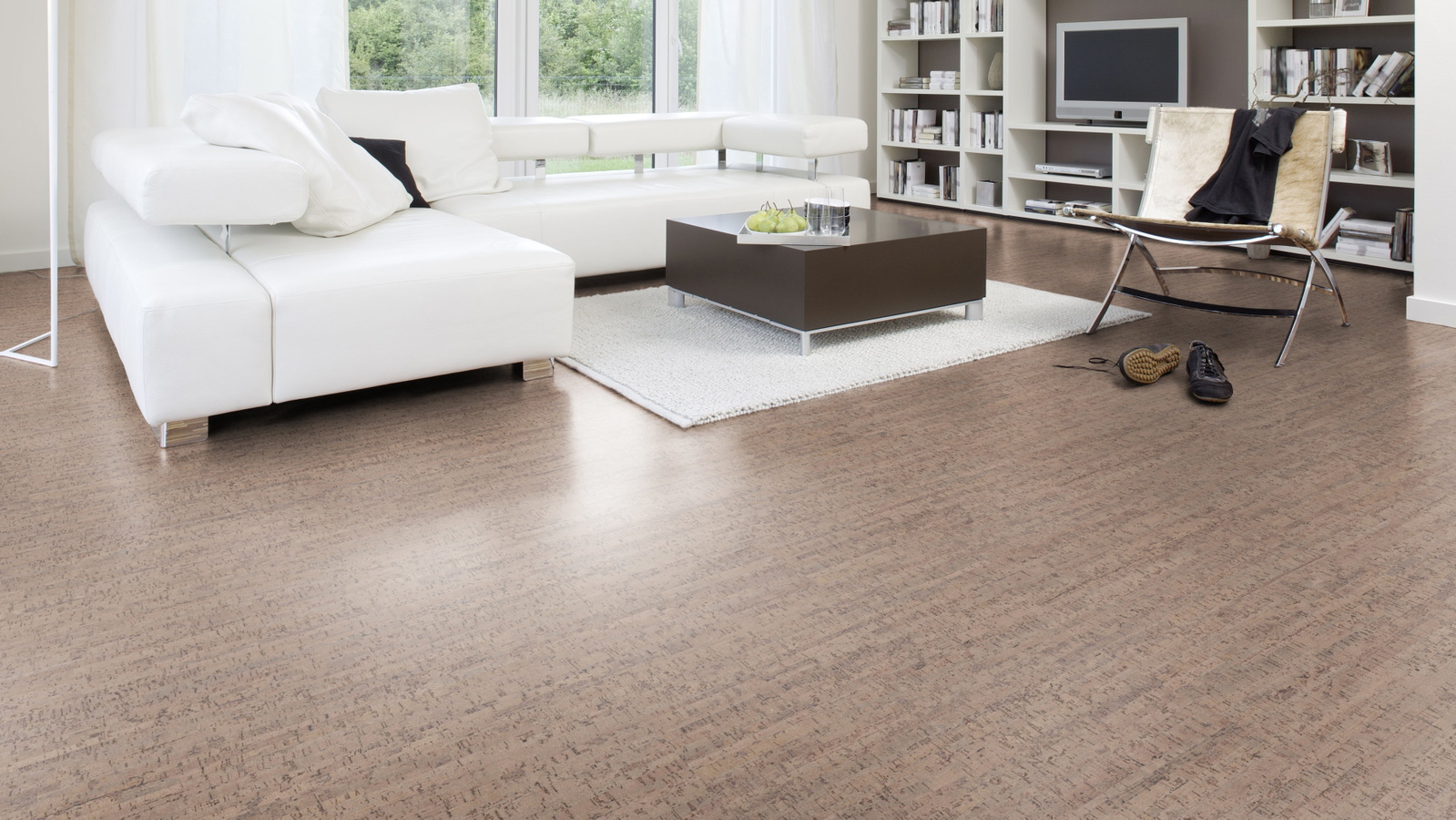 Milieubild Modernes Wohnzimmer mit Wohnlandschaft - Wicanders Wise 80001285
