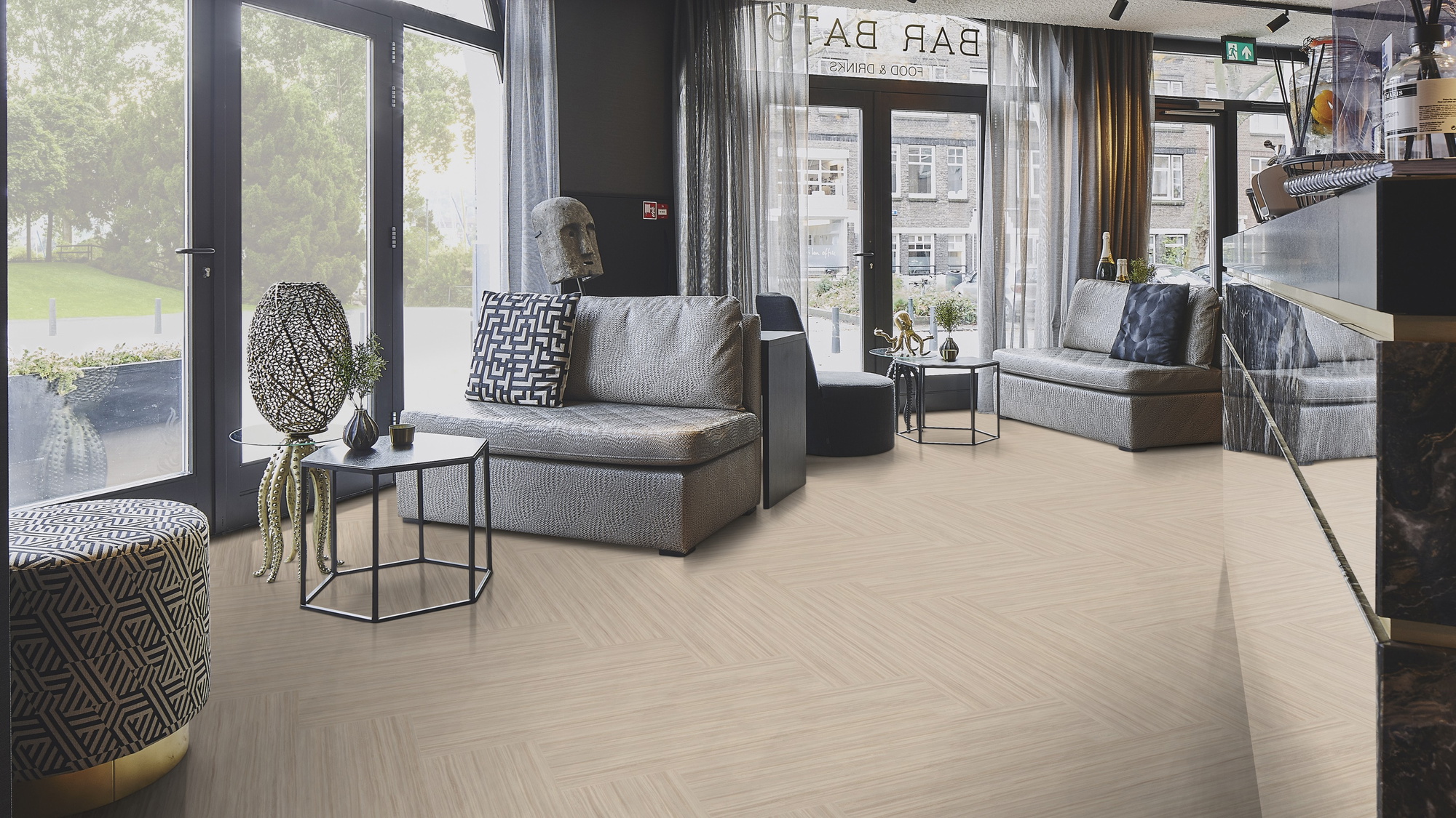 Milieubild Lounge in Hotelbar - Forbo Flooring 168299