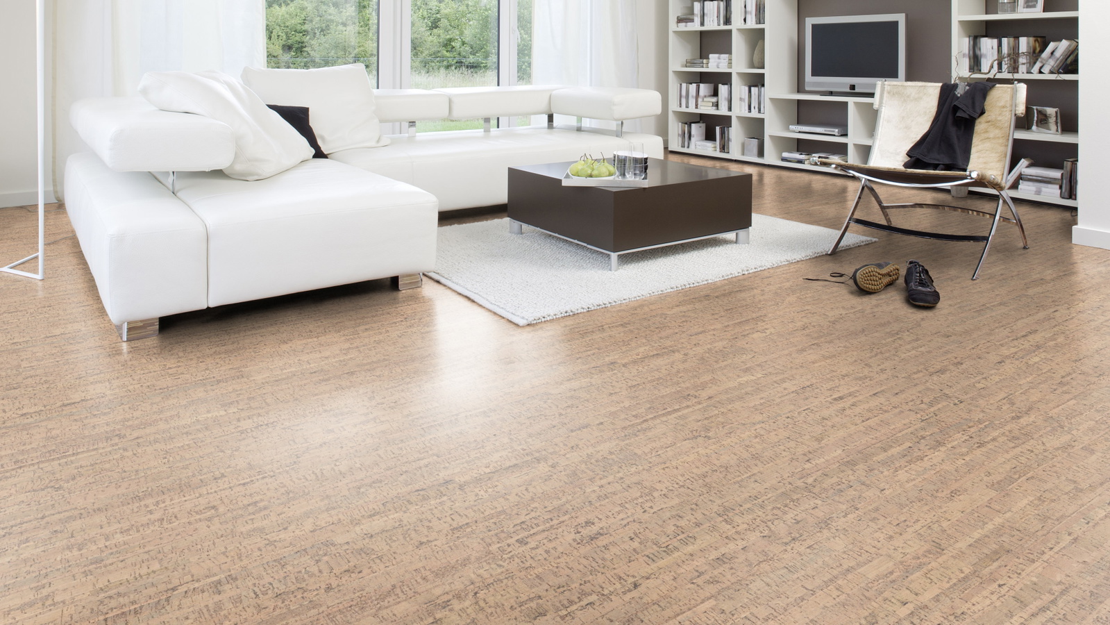 Milieubild Modernes Wohnzimmer mit Wohnlandschaft - Wicanders Wise 80001636