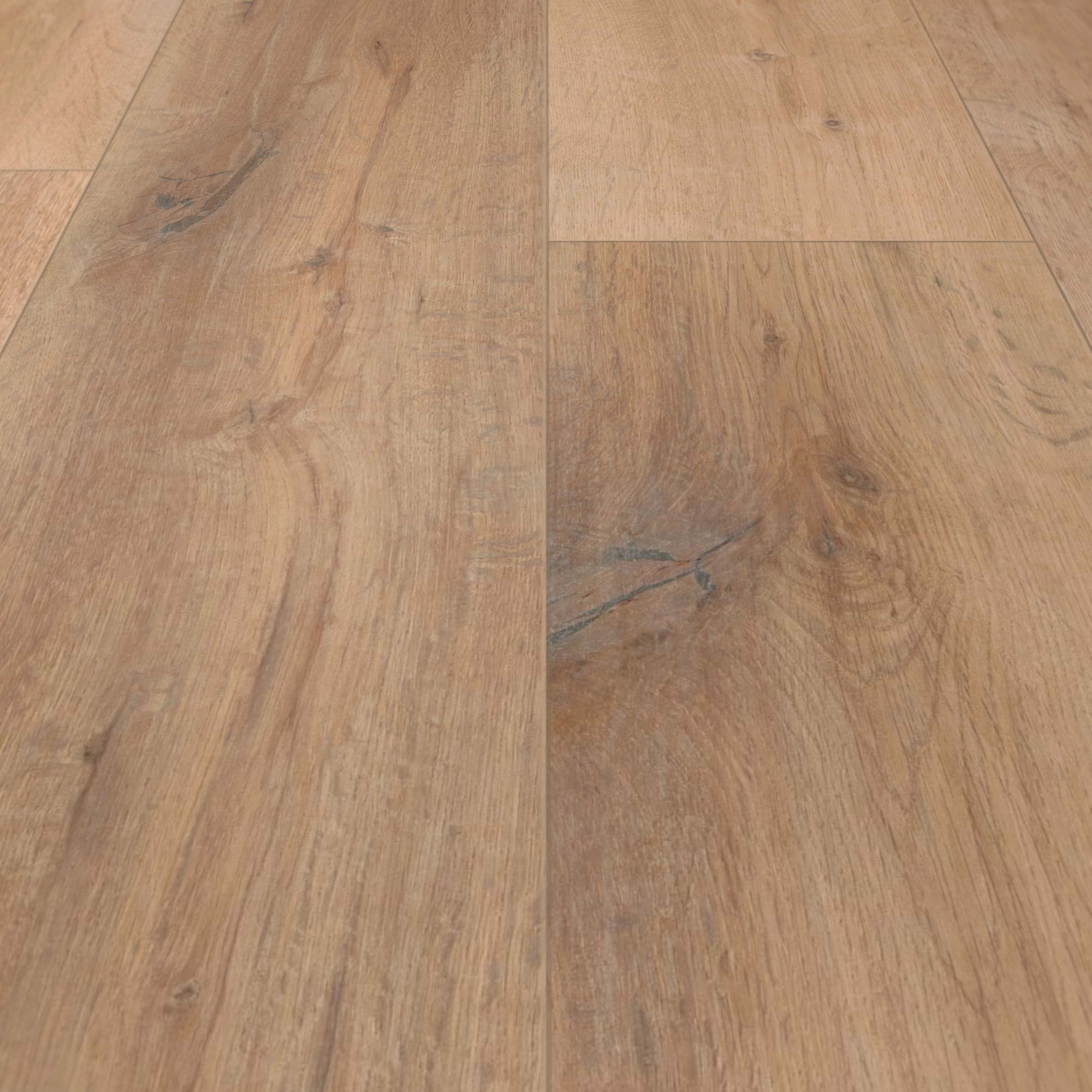 Detail Ansicht - wineo Klebe-Bioboden PURLINE wineo 1000 wood XL Rustic Oak Ginger Detail Ansicht - wineo PL314R