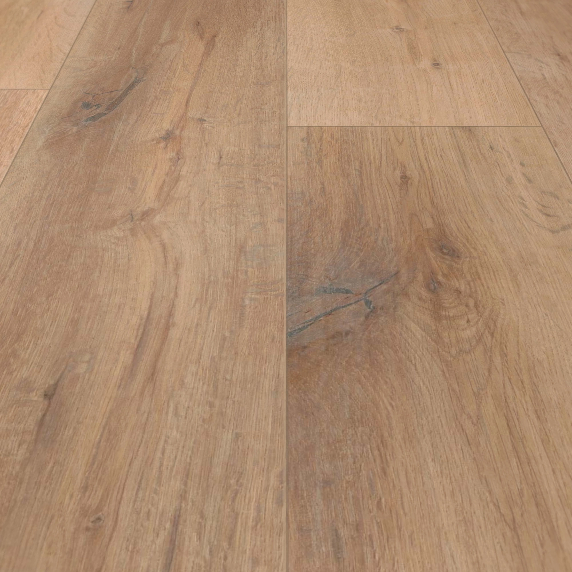 Detail Ansicht - wineo Klebe-Bioboden PURLINE wineo 1000 wood XL Rustic Oak Ginger Detail Ansicht - wineo PL314R