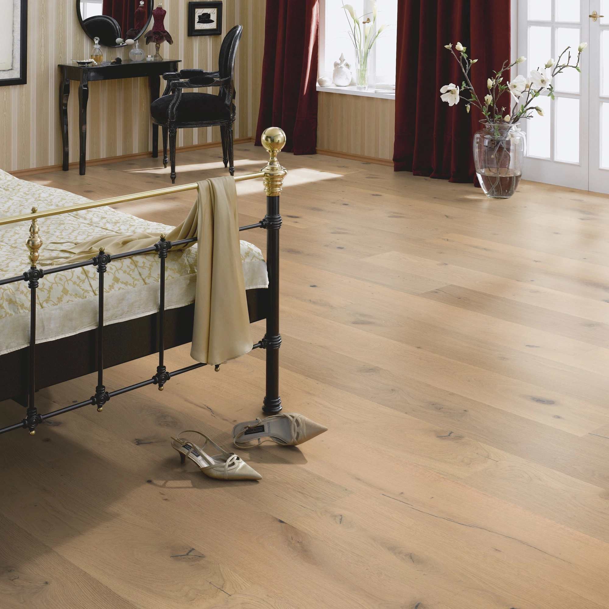 Bennett & Jones Parkett Shire Landscapes Oak No.31 Galloway 207 Tradition Gebürstete Struktur Natur-Geölt Weiß Bennett & Jones Parkett Shire Landscapes Oak No.31 Galloway 207 Tradition Gebürstete Struktur Natur-Geölt Weiß