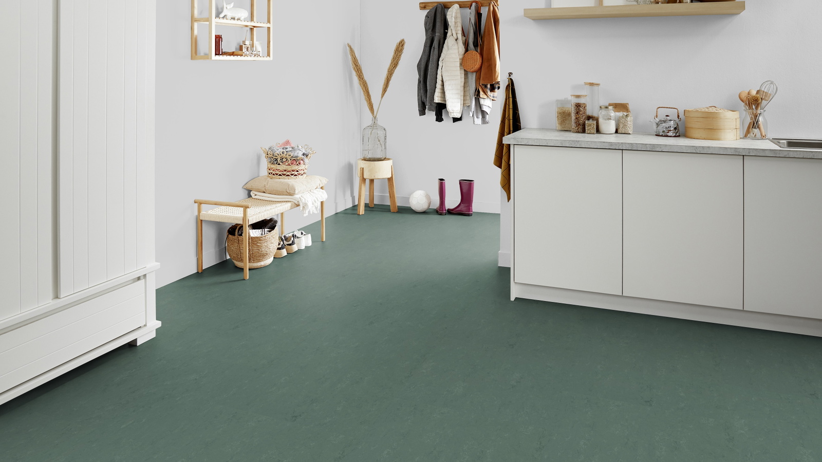 Forbo Flooring Linoleum Marmoleum Modular Accent Taiga t3752