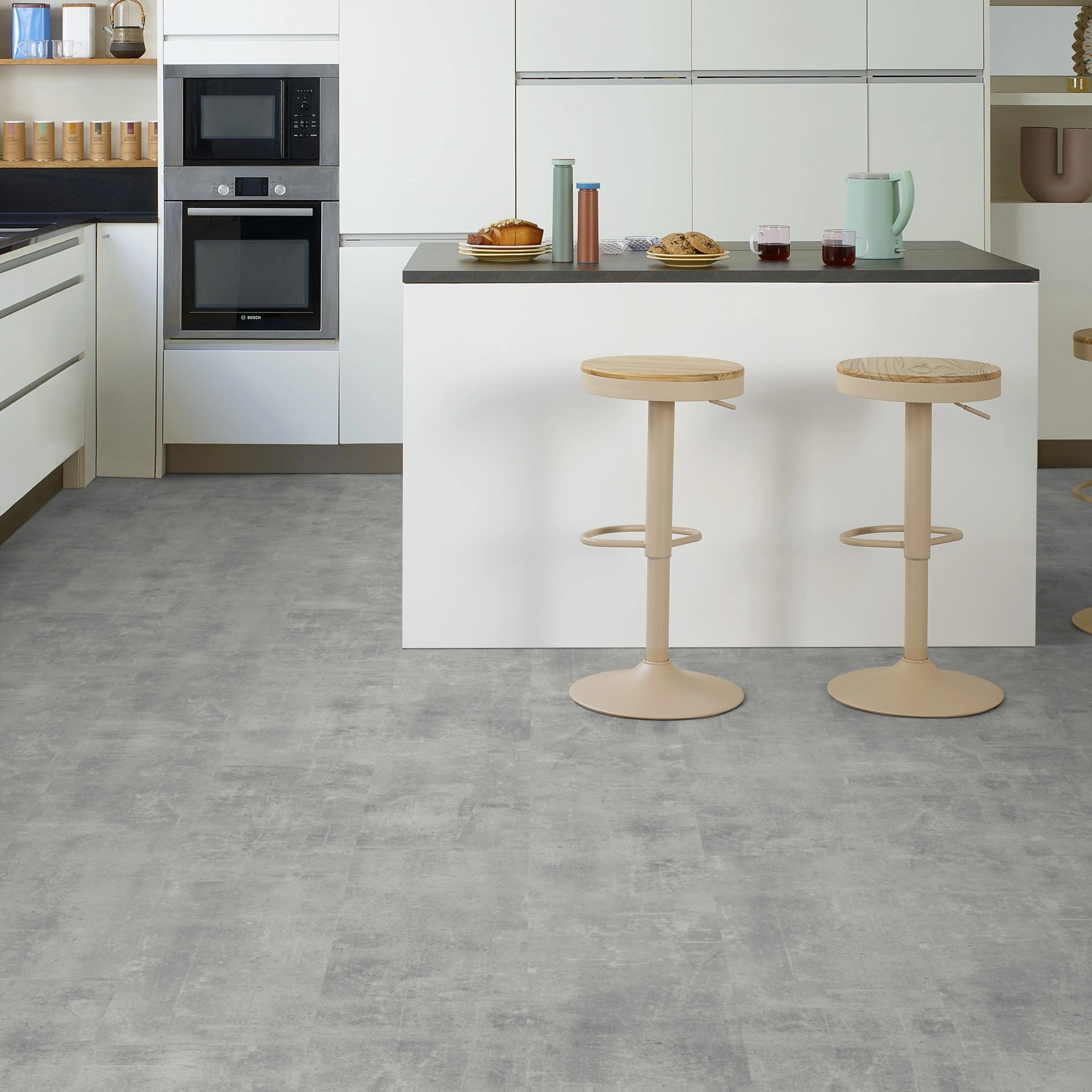 Tarkett Rigid Klick-Designboden iD Evolution Rigid Home Patina Concrete Soft Grey Tarkett Rigid Klick-Designboden iD Evolution Rigid Home Patina Concrete Soft Grey