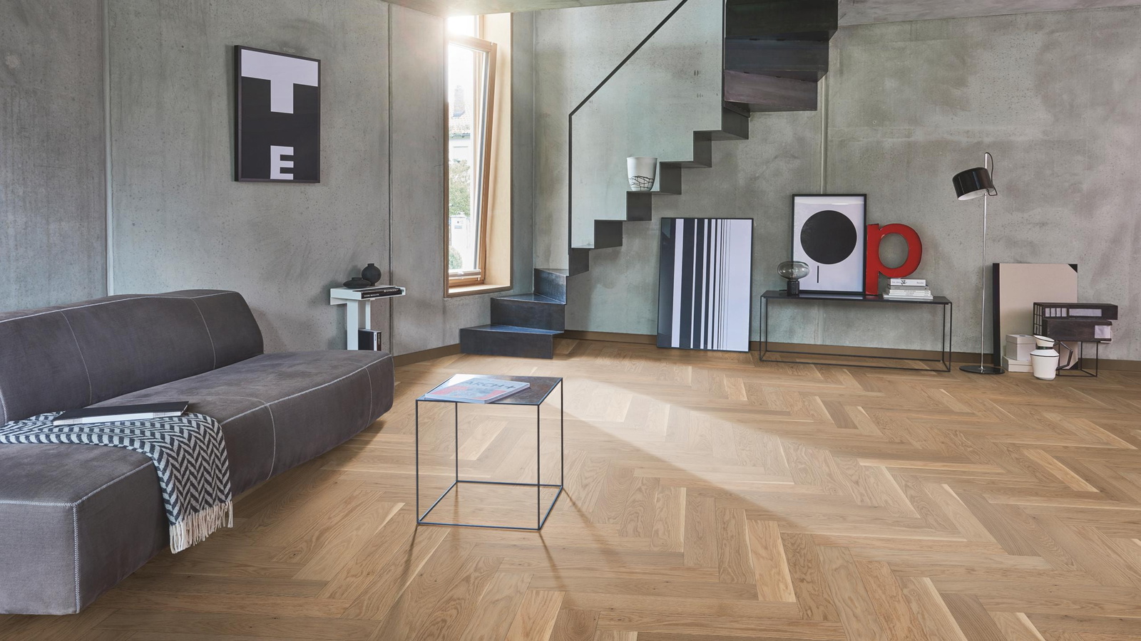 Milieubild Wohnzimmer im modernen Loft-Stil - Parador 1739932