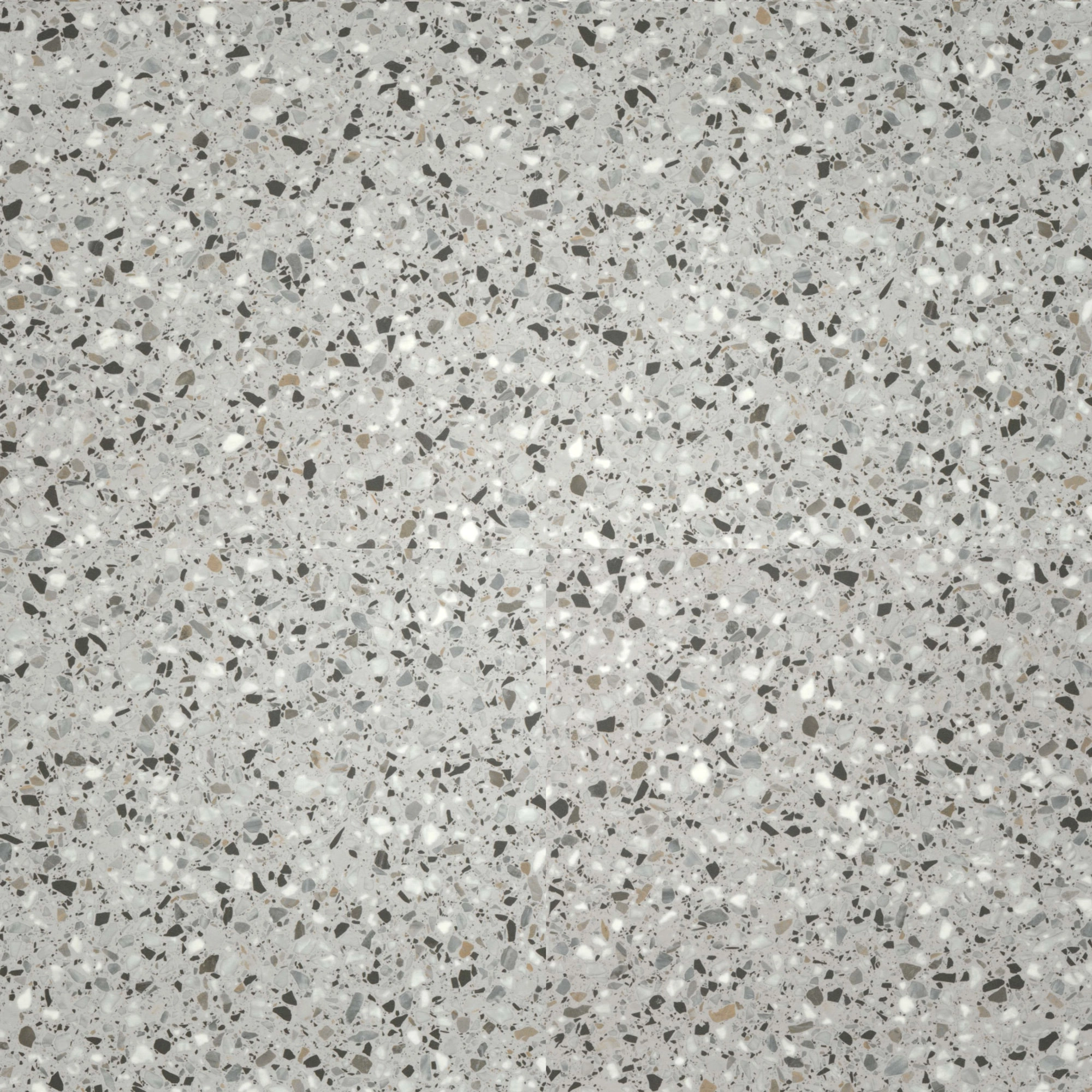Draufsicht - wineo Klebe-Bioboden PURLINE wineo 1500 stone XL Venice Terrazzo Grey Draufsicht - wineo PL15413SXL