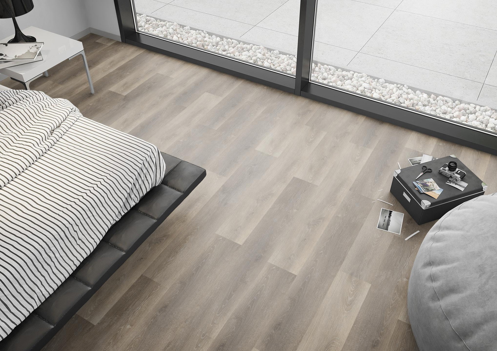 Milieubild Schlafzimmer mit Sitzkissen - nexflor NXF-60030-010