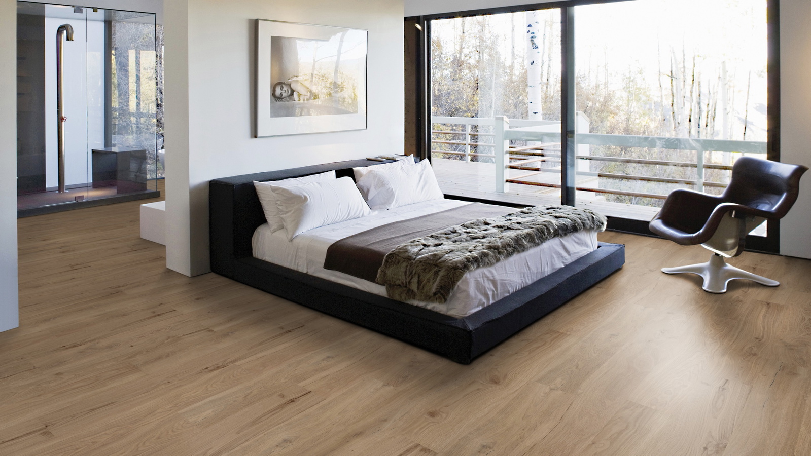 Milieubild Schlafzimmer mit Balkon - Wicanders Wise 80003593