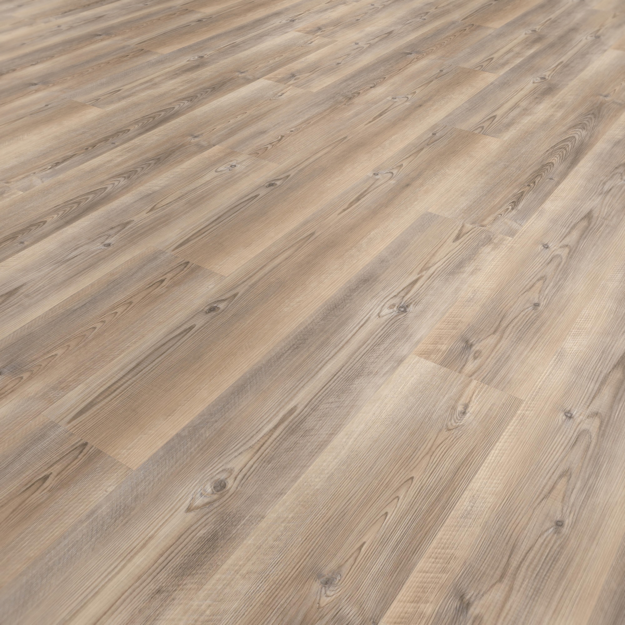 Perspektivische Ansicht - wineo Klebe-Vinyl wineo 400 wood L Coast Pine Taupe Perspektivische Ansicht - wineo DB284WL
