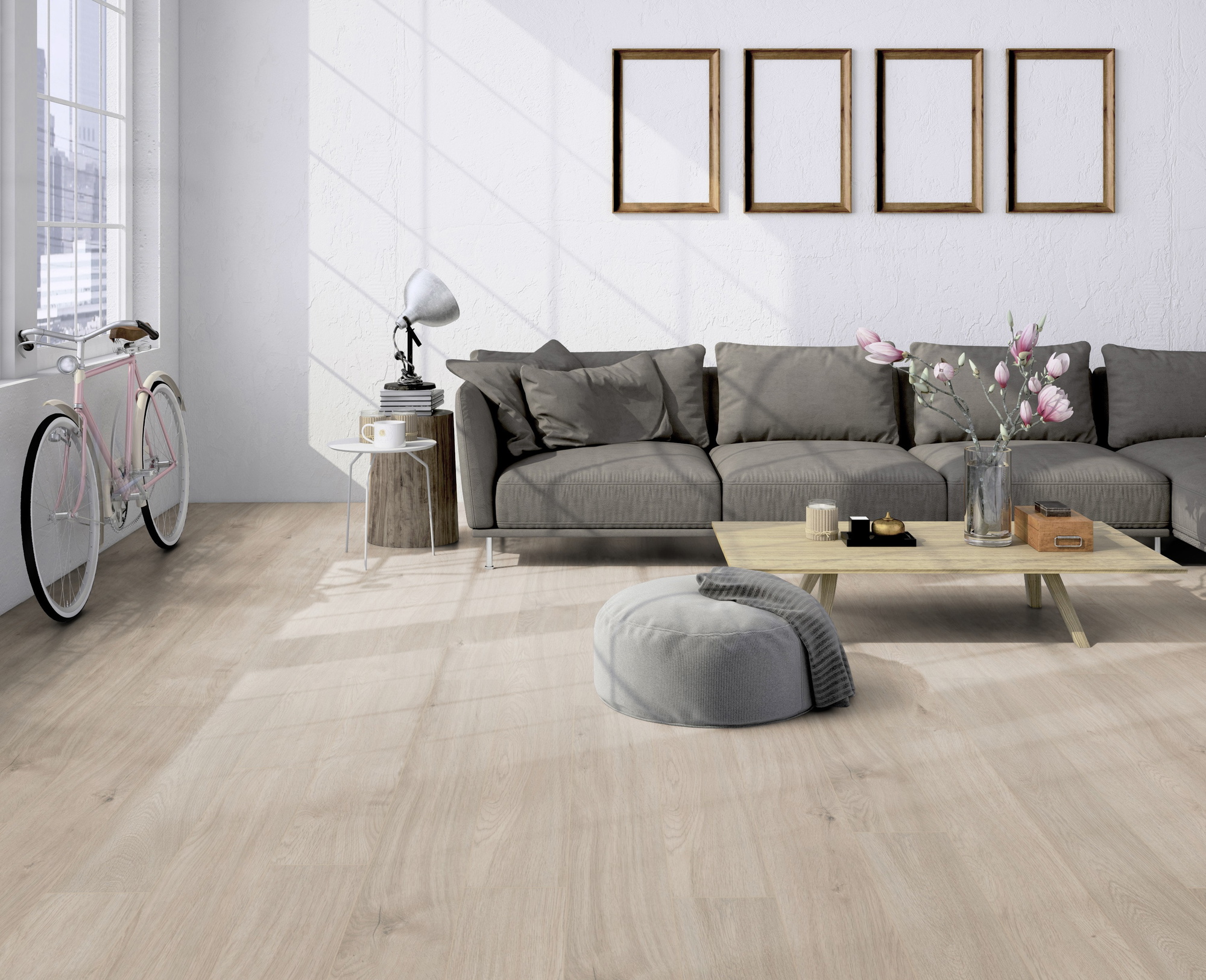 Milieubild Helles Wohnzimmer im Standwohnung - Friends by ter Hürne Laminat Eiche Violeta Milieubild Helles Wohnzimmer im Standwohnung - Friends by ter Hürne 1188020018