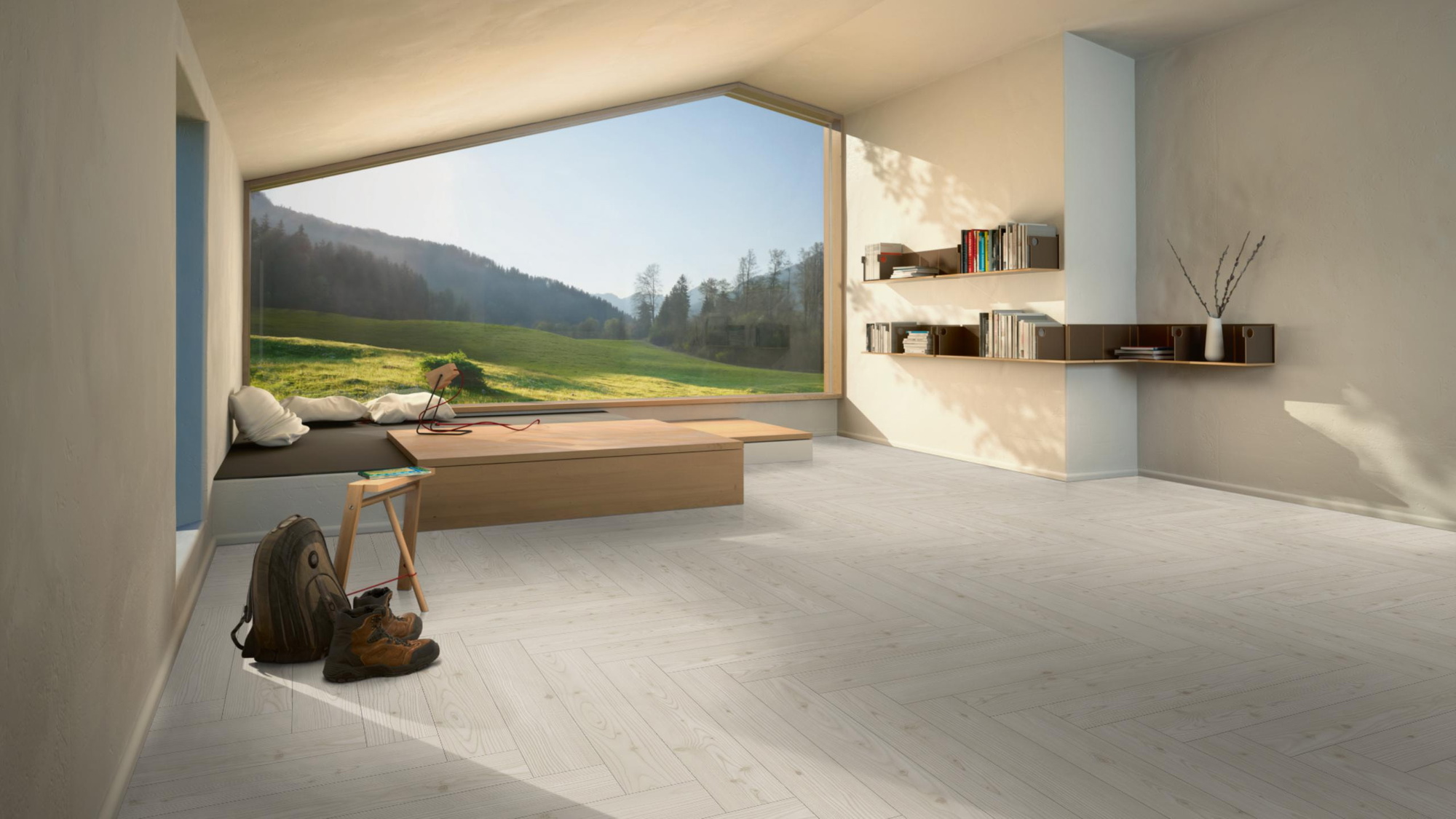 Milieubild Moderne Hütte mit Blick in die Natur - Parador 1748751