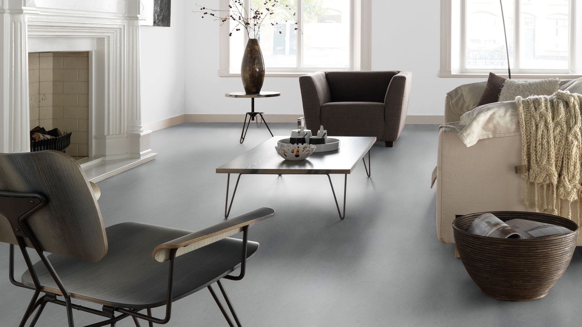 Forbo Flooring Linoleum Marmoleum Click Eternity 633866 Forbo Flooring Linoleum Marmoleum Click Eternity 633866