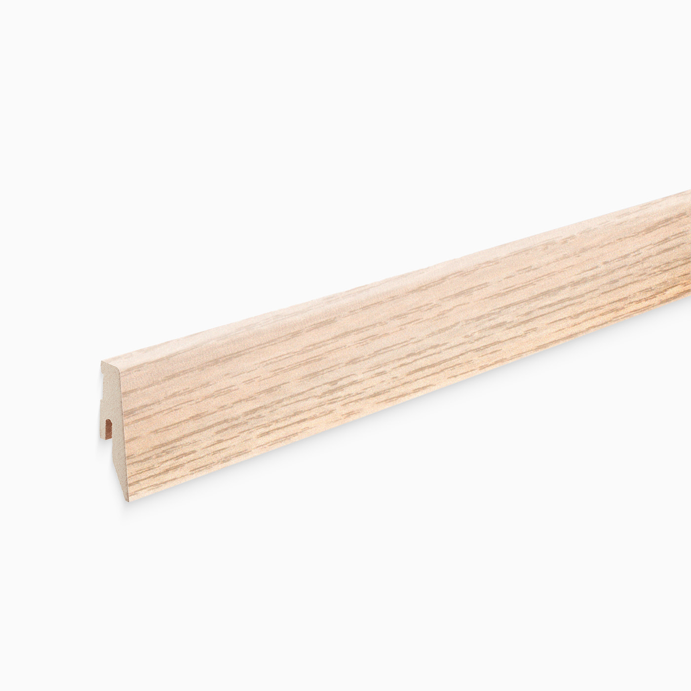 MEISTER Sockelleiste 60/20mm 3 PK Esche weiß 01181