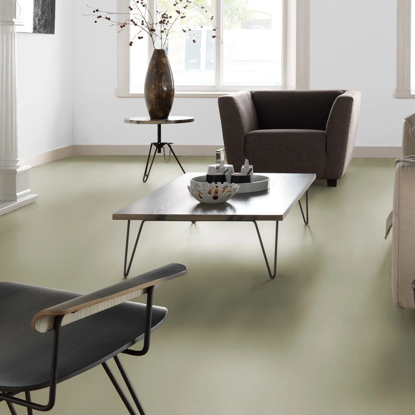 Forbo Flooring Linoleum Marmoleum Click Rosemary Green 333355 Forbo Flooring Linoleum Marmoleum Click Rosemary Green 333355