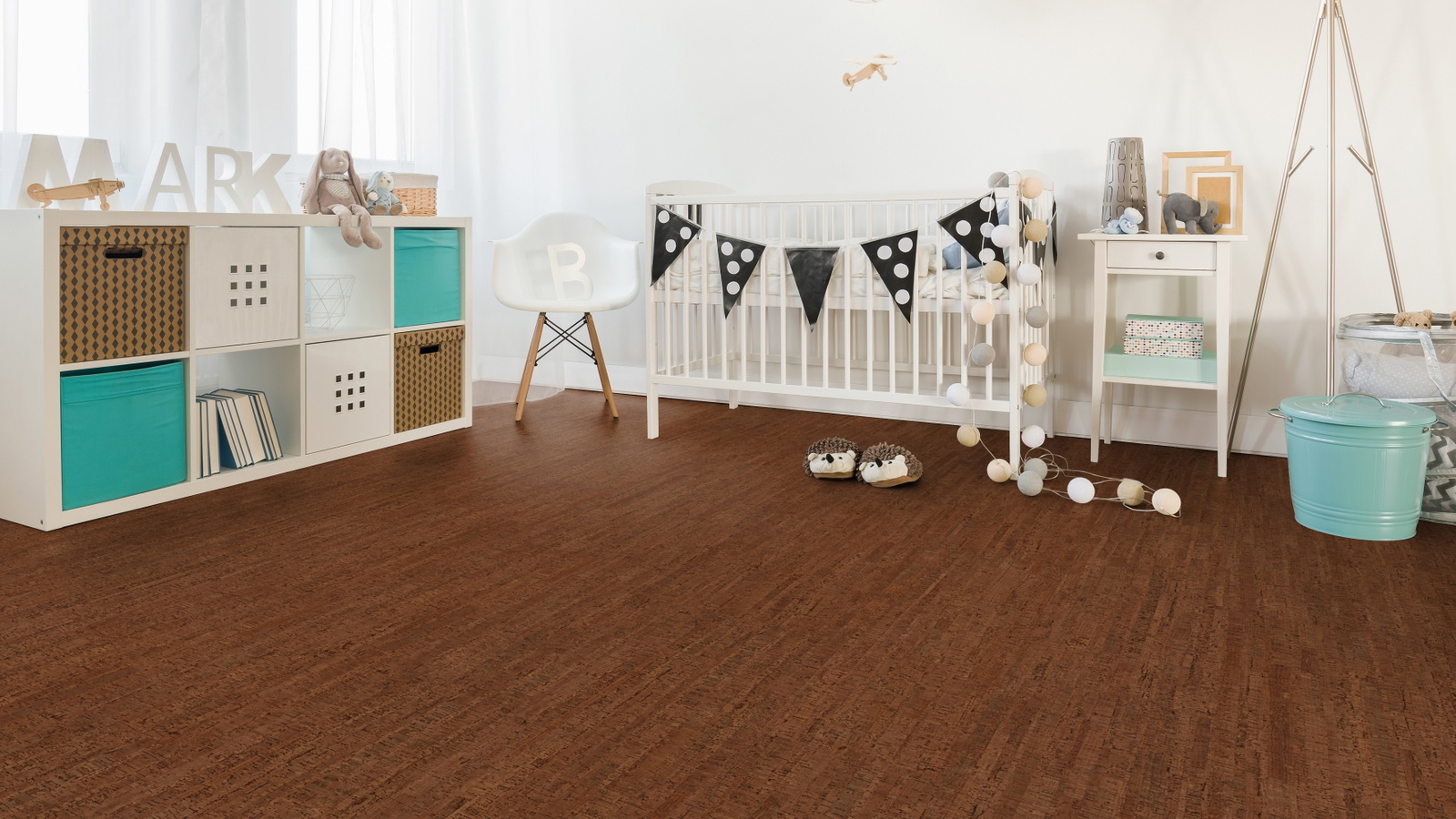 Milieubild Kinderzimmer mit weißer Krippe - Wicanders Wise 80001638