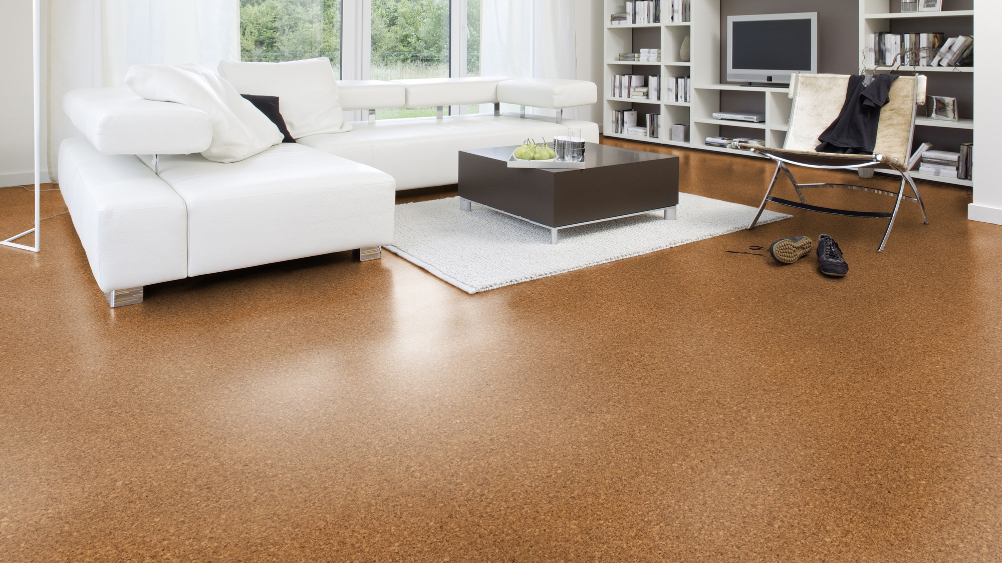 Milieubild Modernes Wohnzimmer mit Wohnlandschaft - Wicanders Wise 80001631