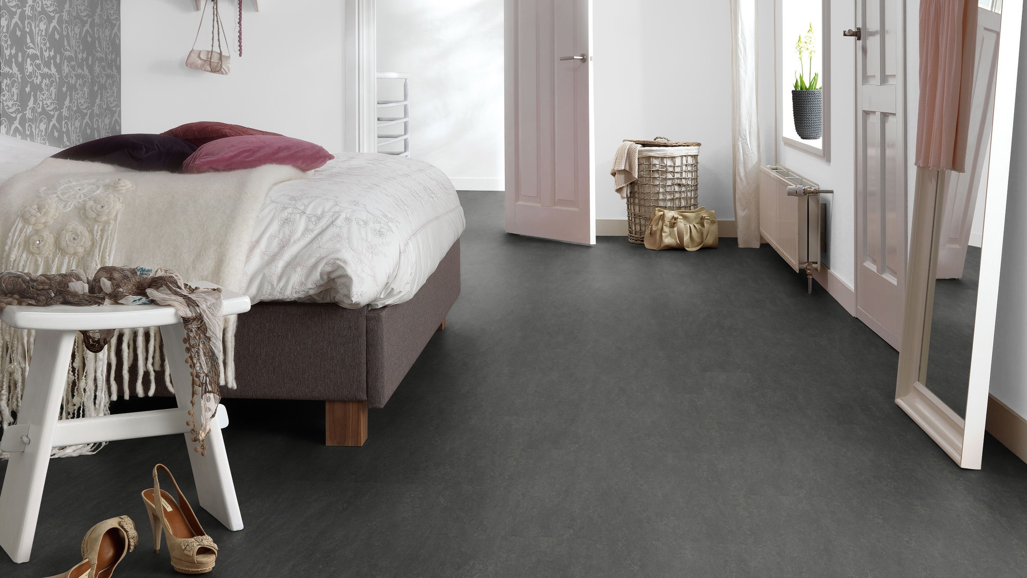 Forbo Flooring Linoleum Marmoleum Modular Neutral Volcanic Ash t3872 Forbo Flooring Linoleum Marmoleum Modular Neutral Volcanic Ash t3872