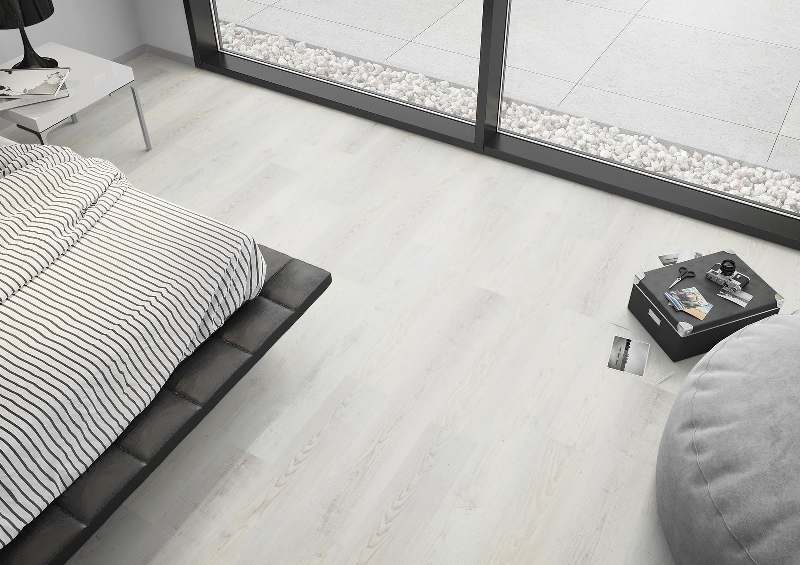 Milieubild Schlafzimmer mit Sitzkissen - nexflor NXF-60030-008