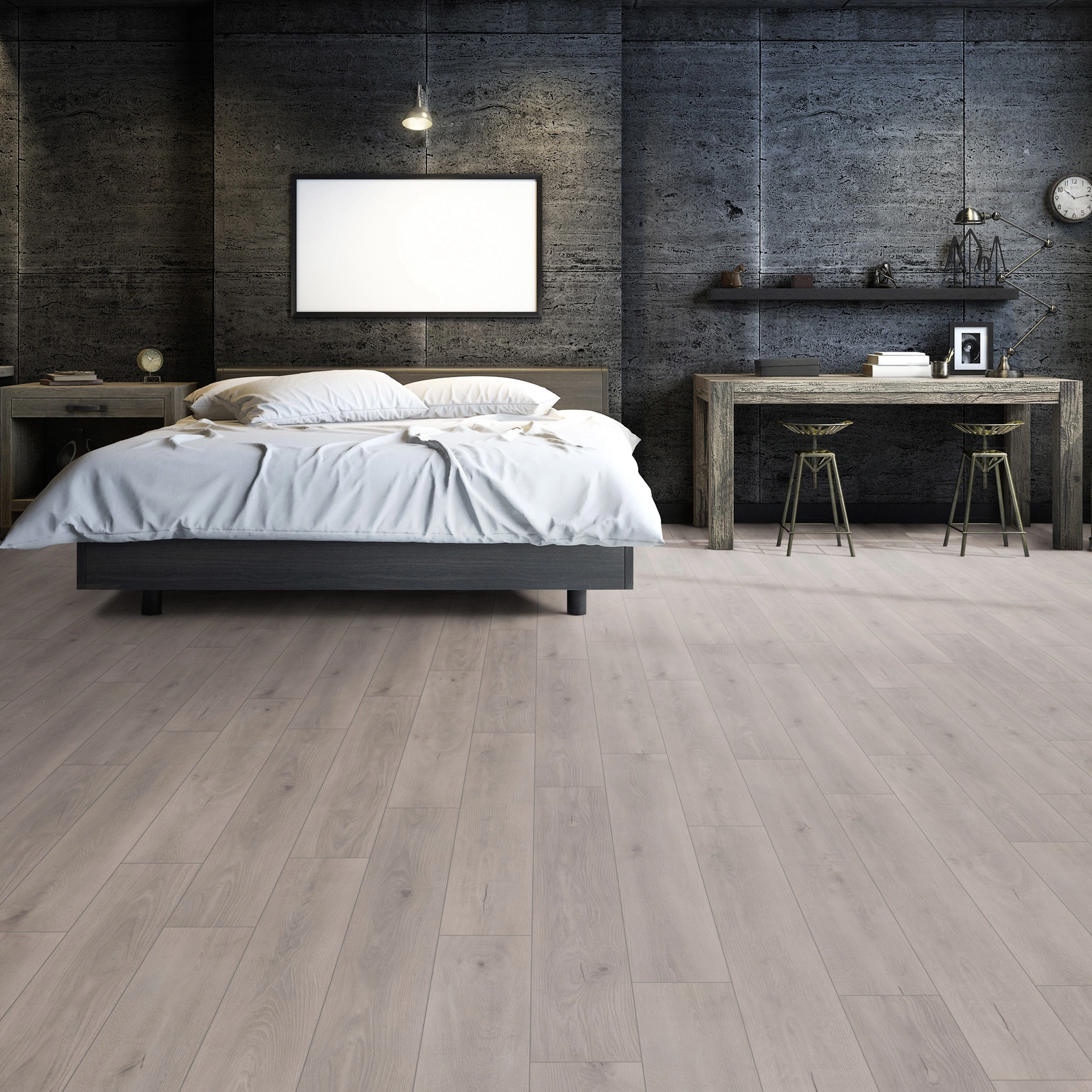 Friends by ter Hürne Laminat Eiche Felipe 265 Linear-Gebürstete Struktur Friends by ter Hürne Laminat Eiche Felipe 265 Linear-Gebürstete Struktur