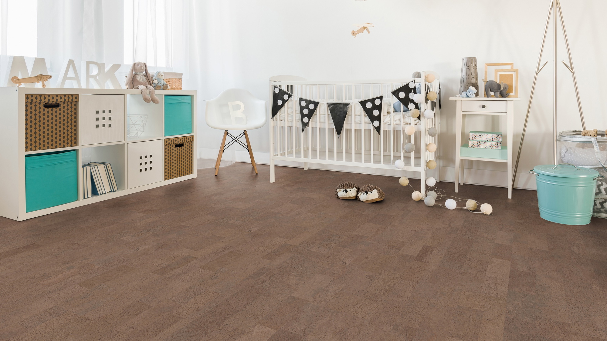 Milieubild Kinderzimmer mit weißer Krippe - Wicanders Wise 80001657