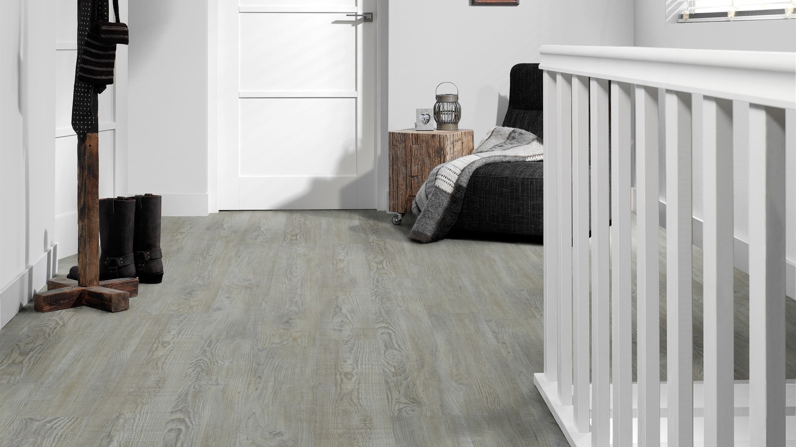 Milieubild Flur mit Treppenlauf - Forbo Flooring 217636
