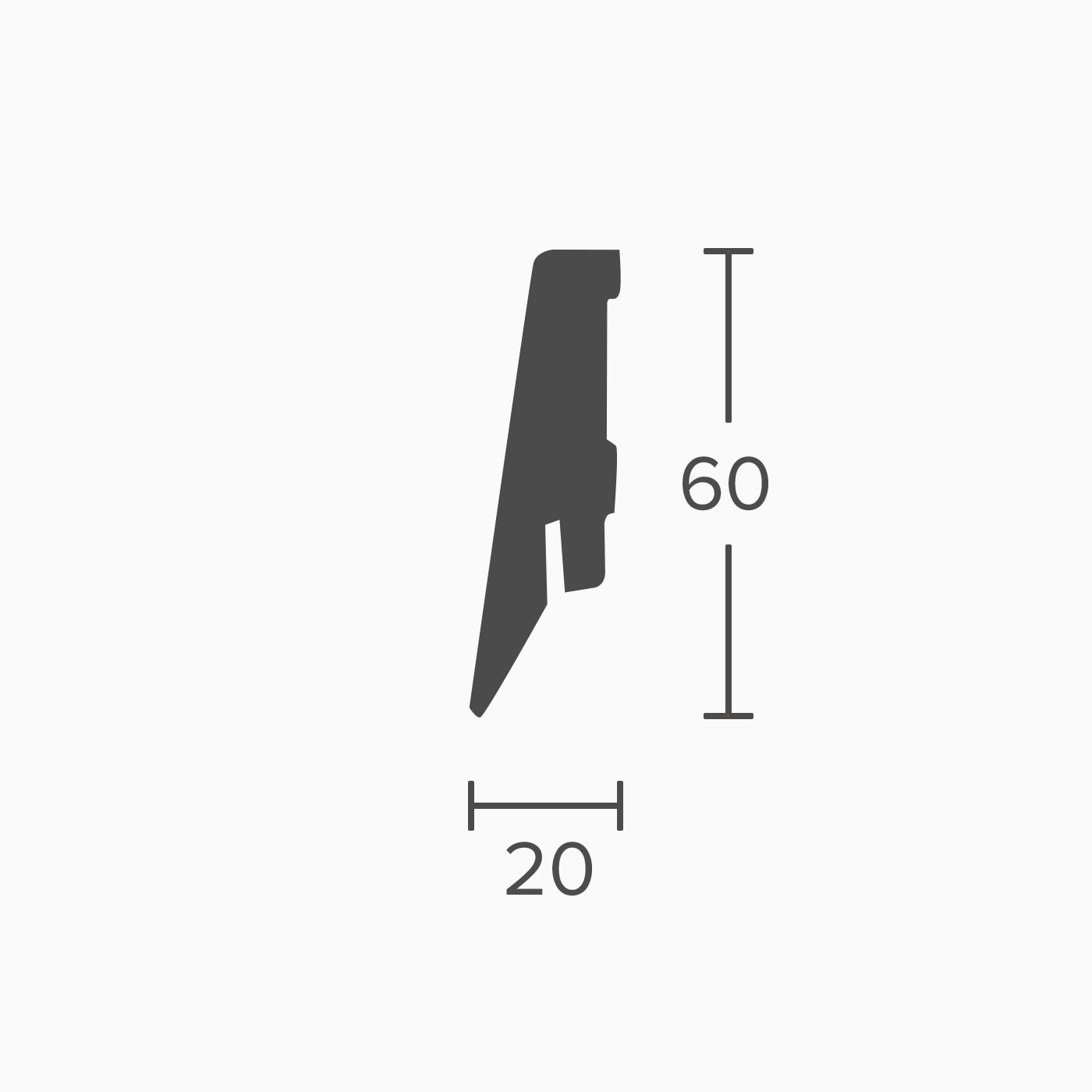 ter Hrne Sockelleiste SKL 60 SKL 60 Bambus 206 (21170602 - 18183) |  ABC-PARKETT24